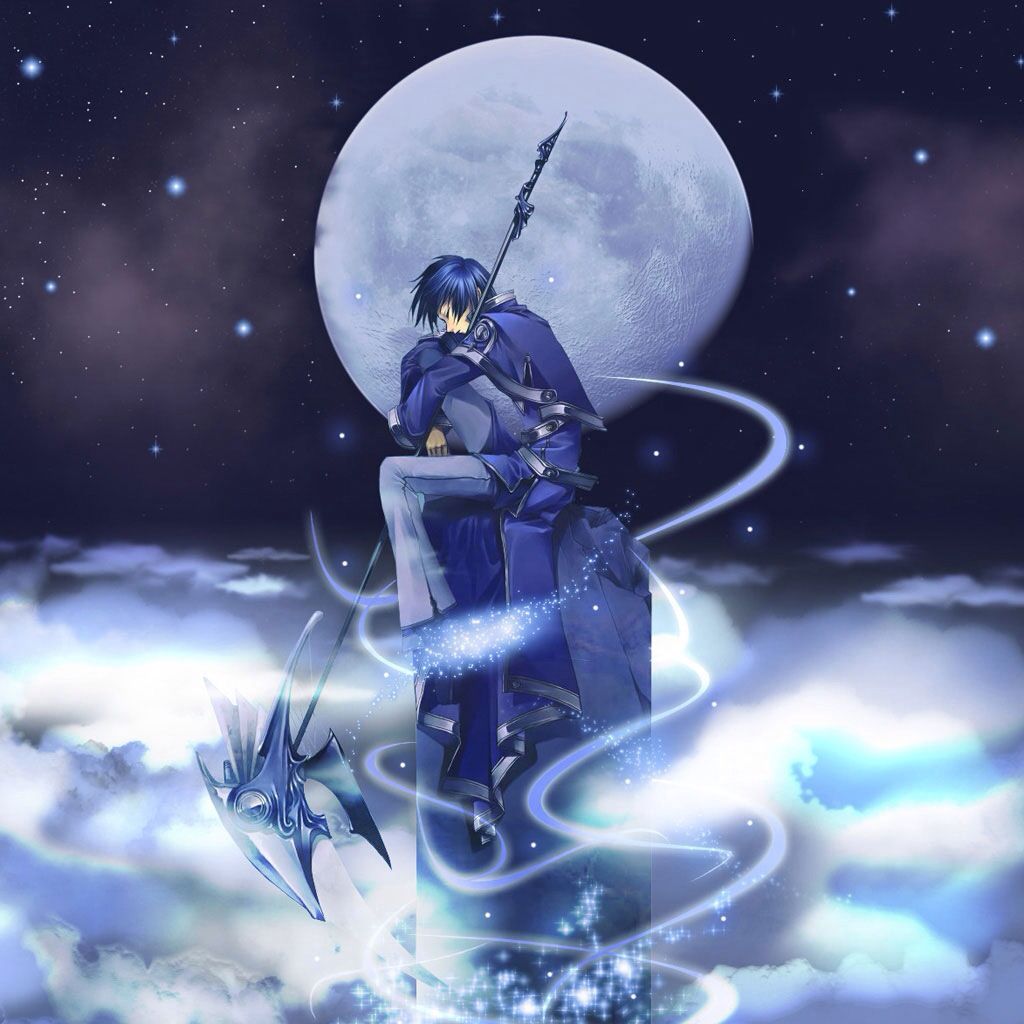 Anime Boy Sleeping. Blue anime, Anime wallpaper