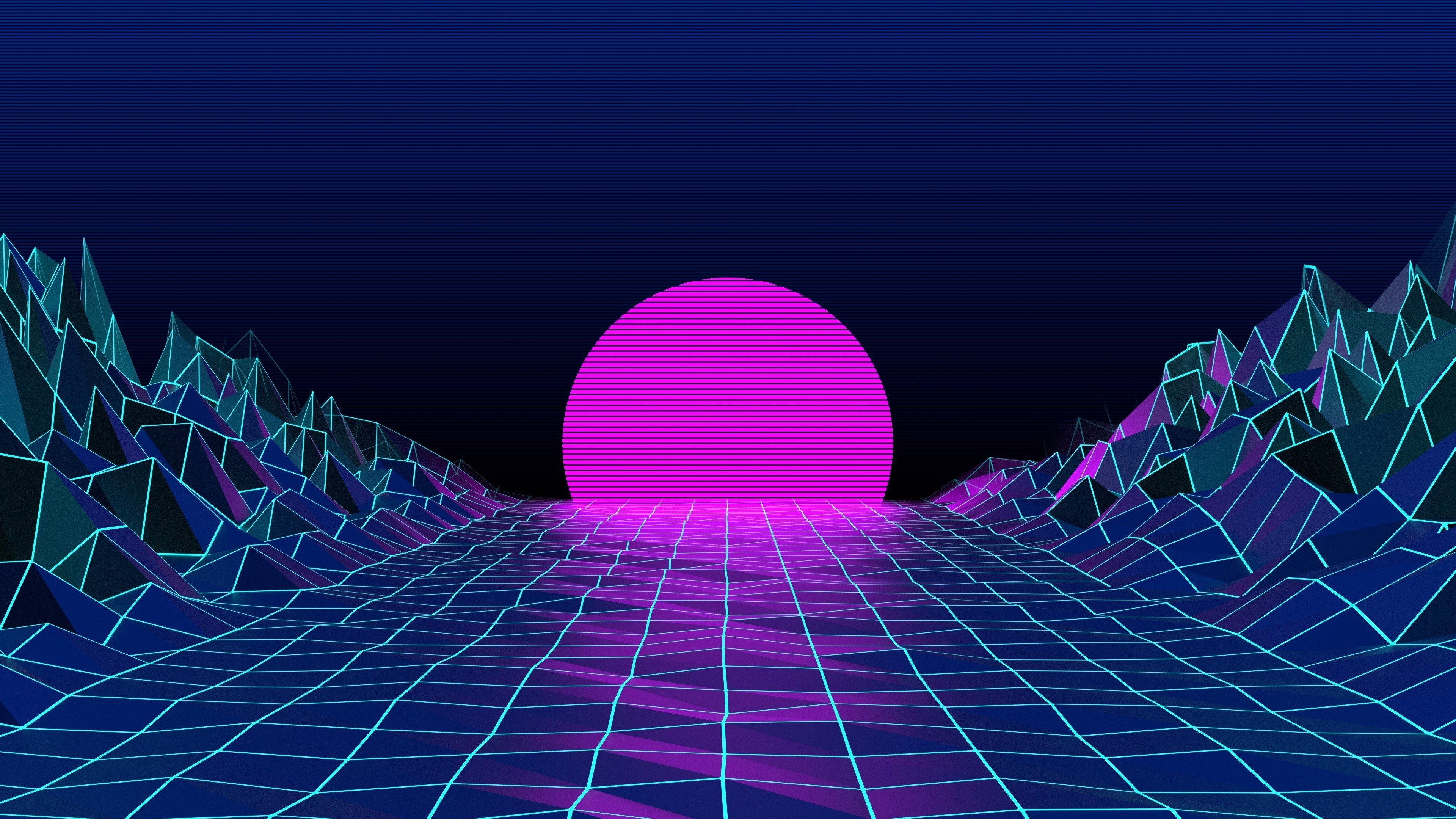 Synthwave Wallpapers 4K HD