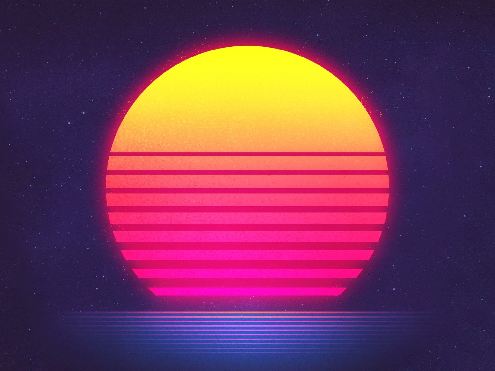 4K Desktop Wallpaper Synthwave