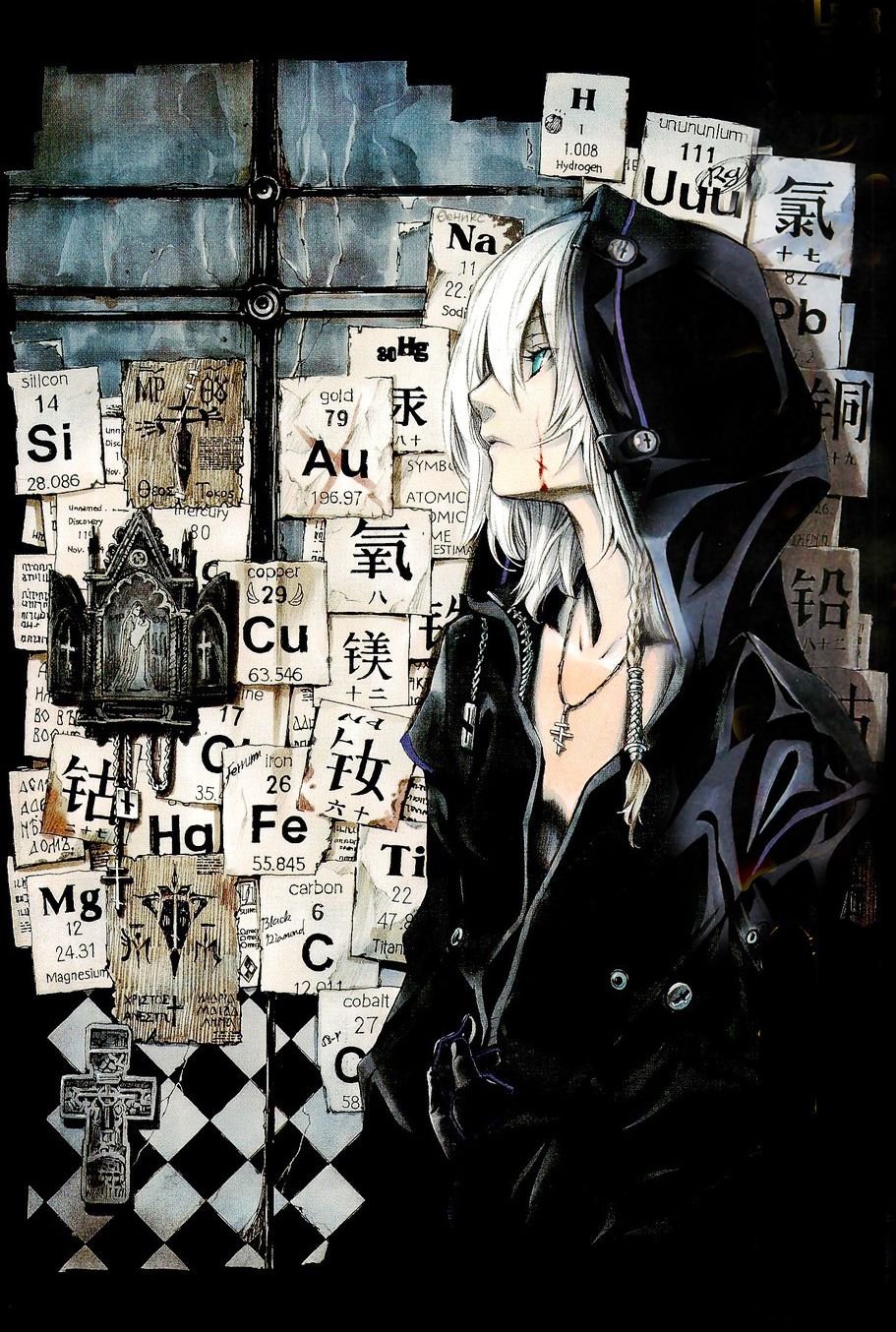 Goth boy Art Print by KuYasha | Society6