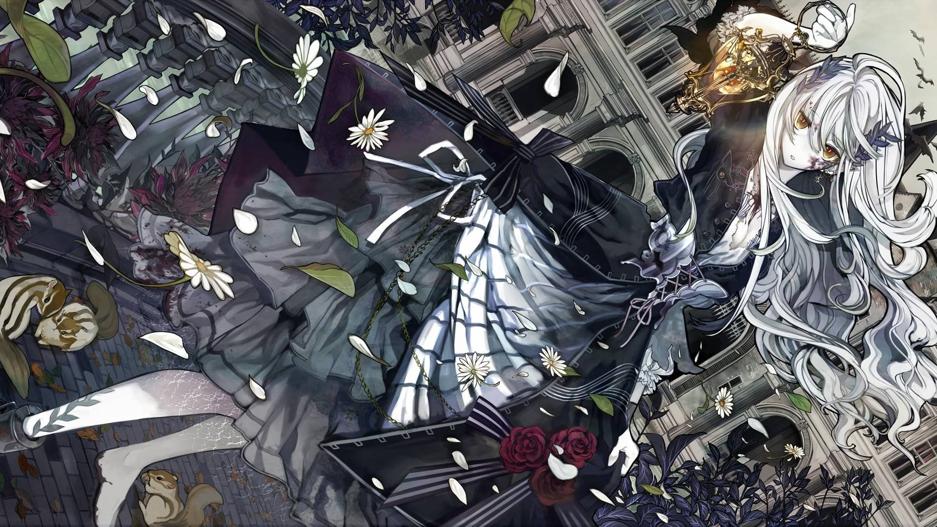 Anime Gothic Girl Mobile Wallpaper