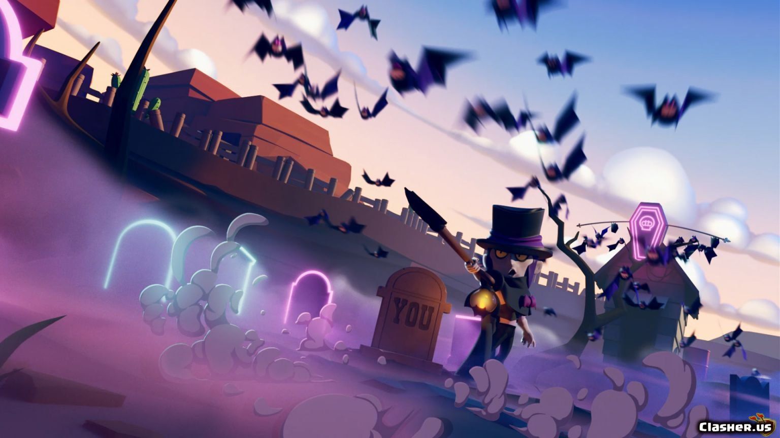 Brawl Stars Mortis Wallpapers Wallpaper Cave