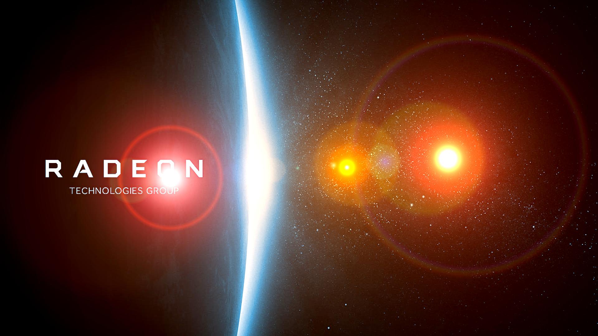 I did an edit of a Radeon technologies Wallpaper for personal use, here it is if you would like it too!: Amd