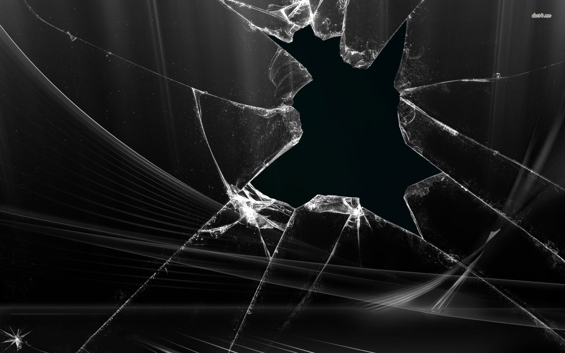 Broken Black Glass « GraphicHD. Free HD Wallpaper and Graphics. Broken screen wallpaper, Broken glass wallpaper, Abstract wallpaper