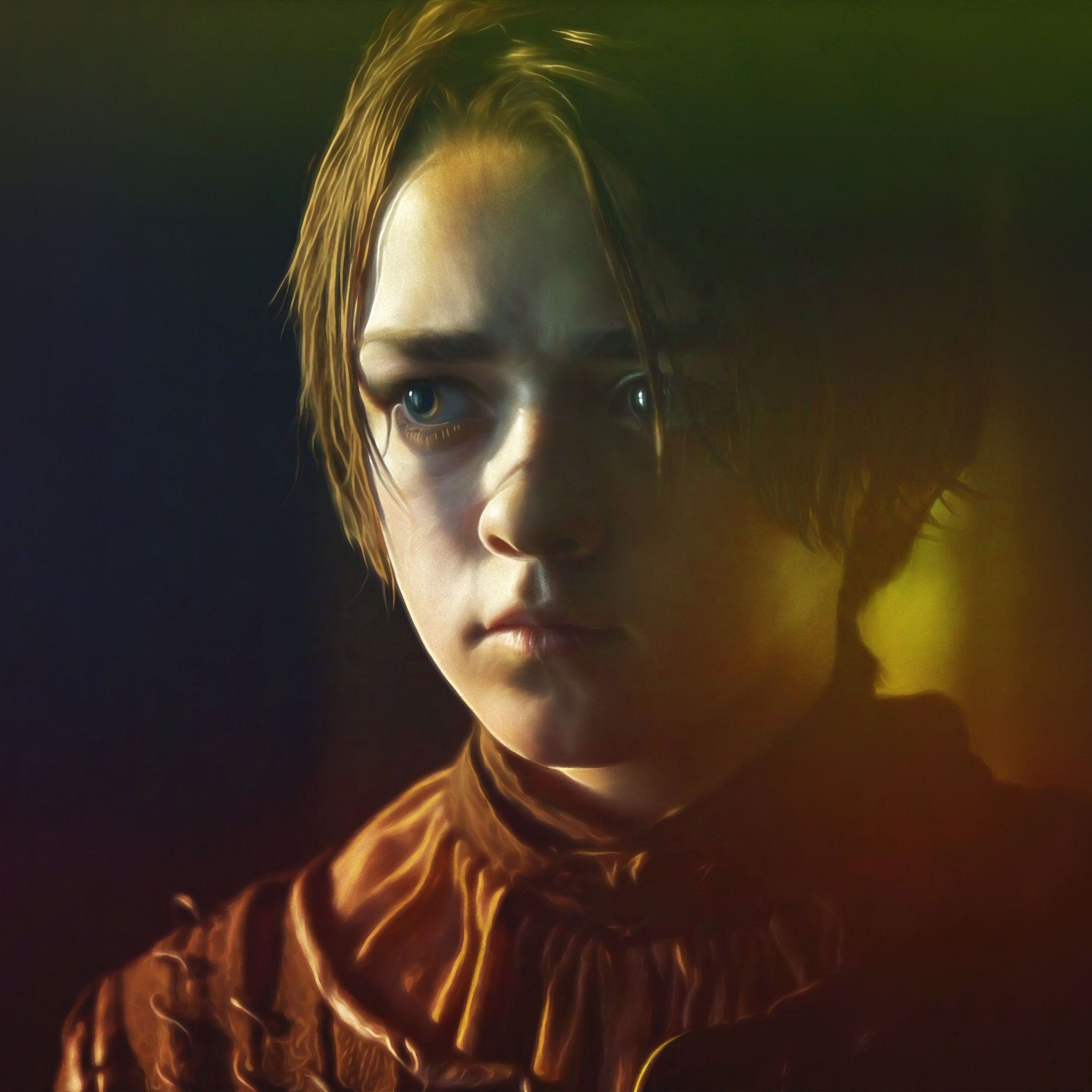 Wallpaper Arya Stark, Maisie Williams, Game of Thrones, HD, 4K, TV