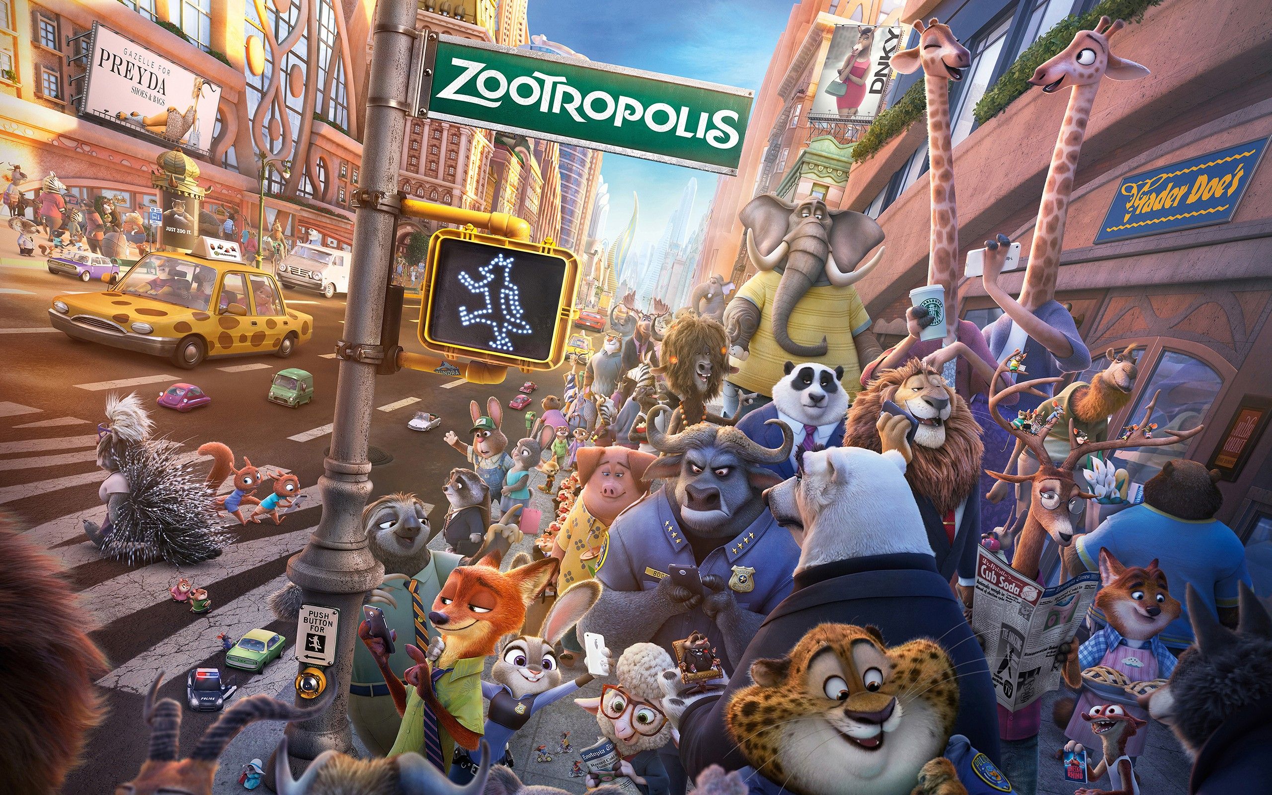 Zootopia Movie New, HD Movies, 4k Wallpaper, Image, Background