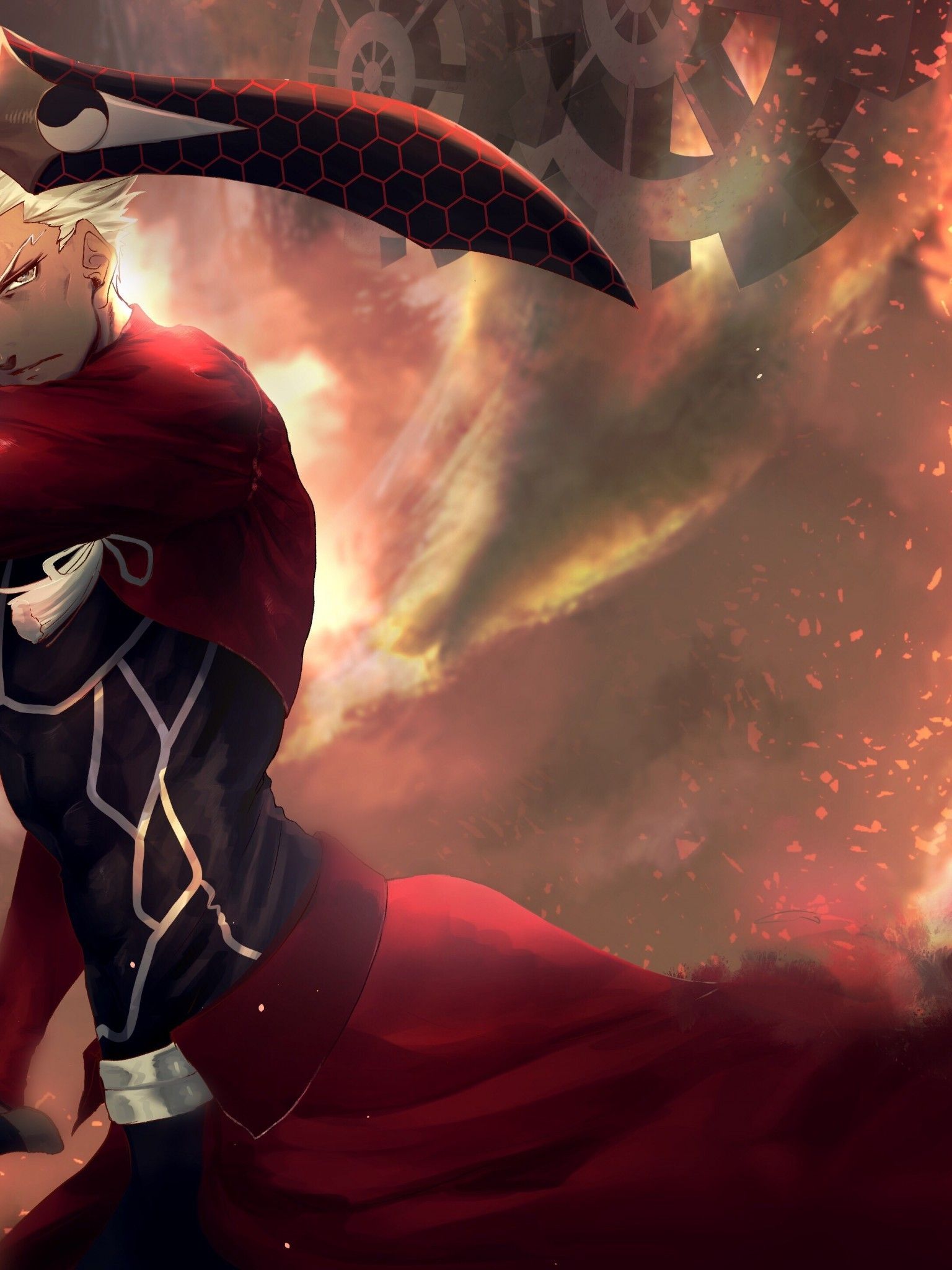 Featured image of post Archer Fate Stay Night There s no moon and seas of clouds are drifting through the night sky