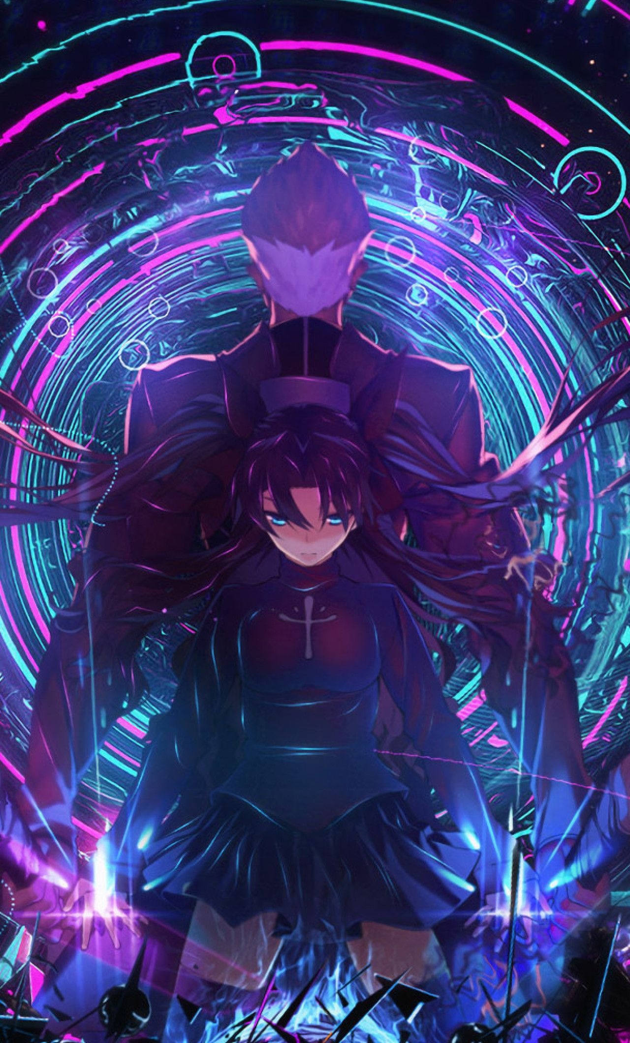 Fate/stay night: Unlimited Blade Works, Mobile Wallpaper