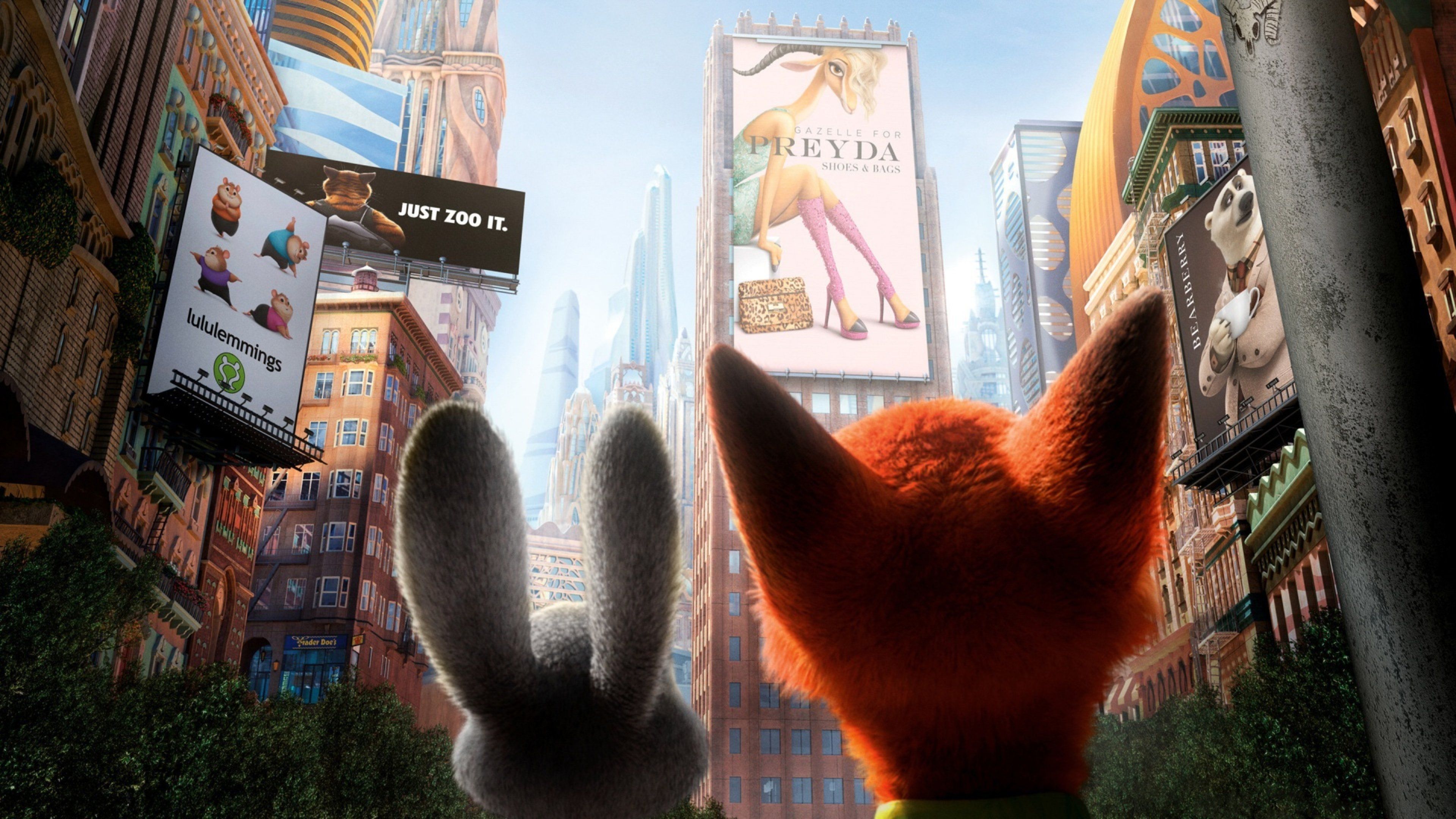 Wallpaper 4k HD Zootopia 2016 movies wallpaper, animated movies