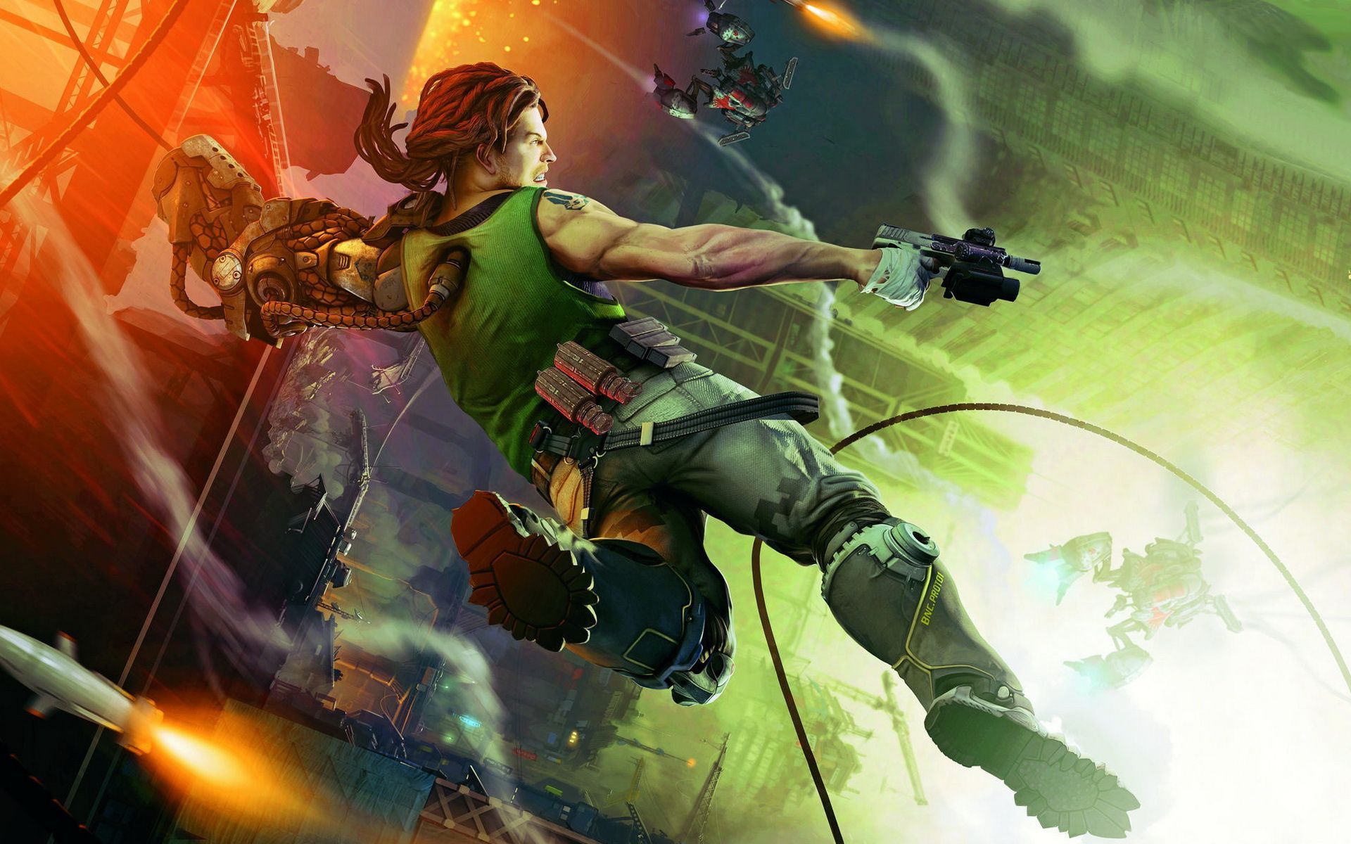 Are you looking for Bionic Commando HD Wallpaper? Download latest