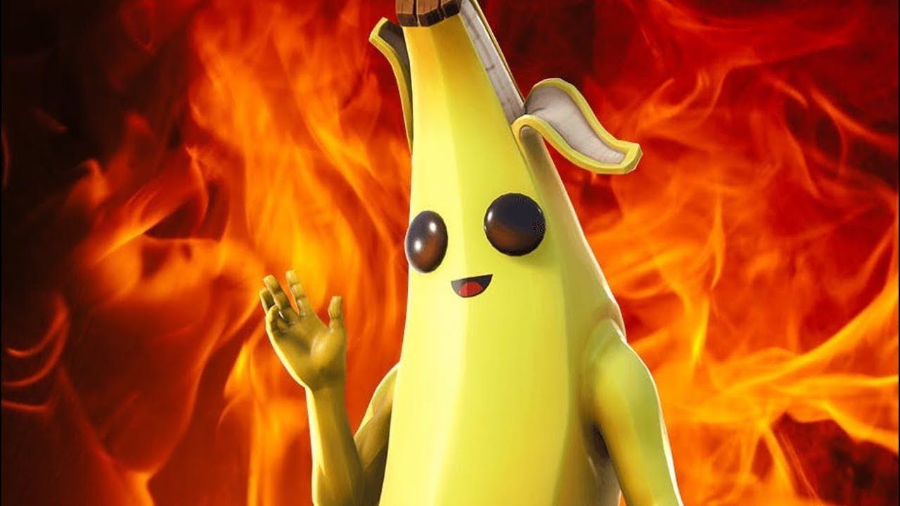 Fortnite I'm a banana (TikTok). Funny iphone wallpaper, Banana