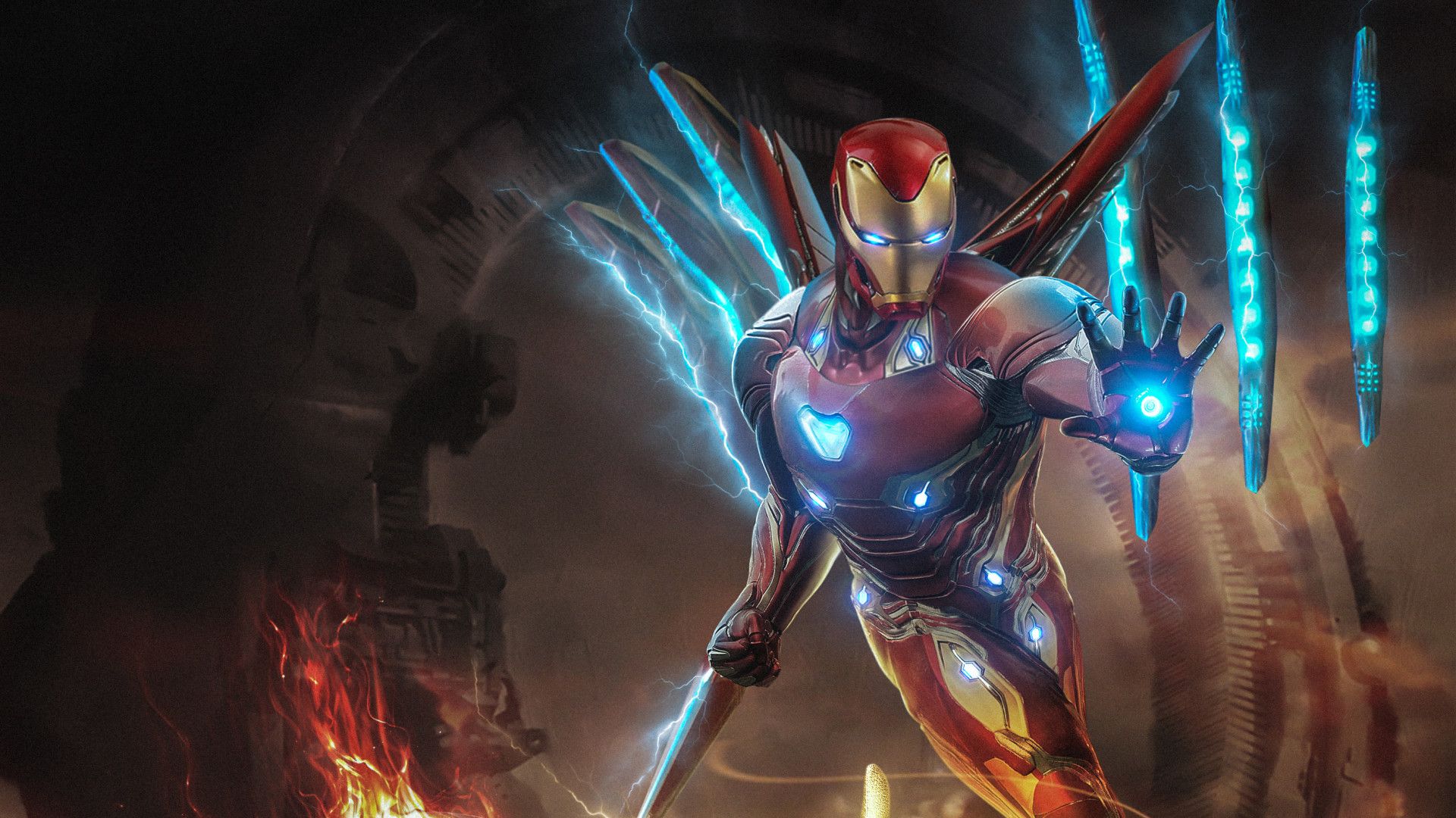 Iron Man Endgame Laptop Full HD 1080P HD 4k Wallpaper, Image, Background, Photo and Picture