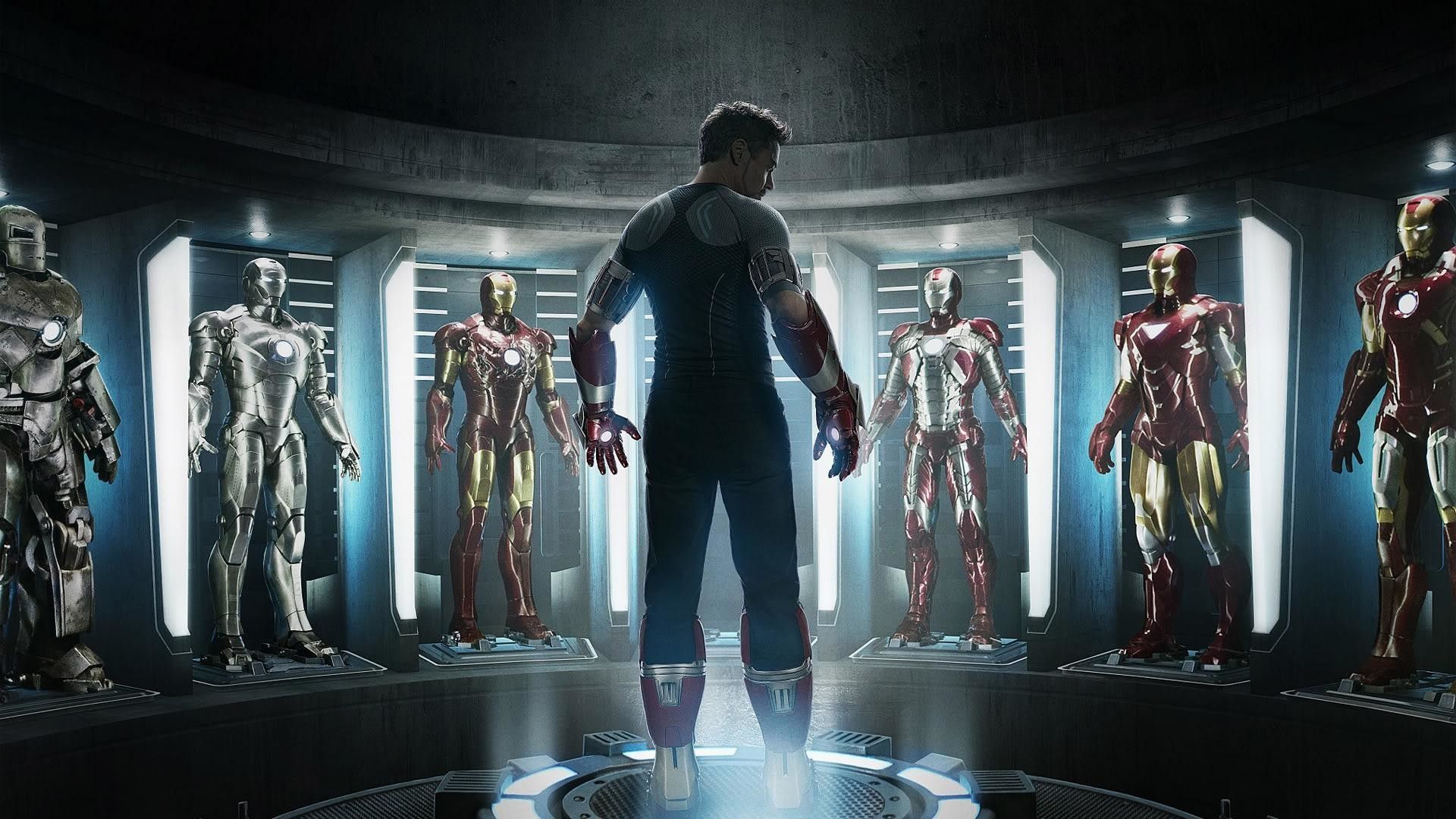 Hd 3D 1080p Wallpaper Avengers Endgame Iron Man Hall Of