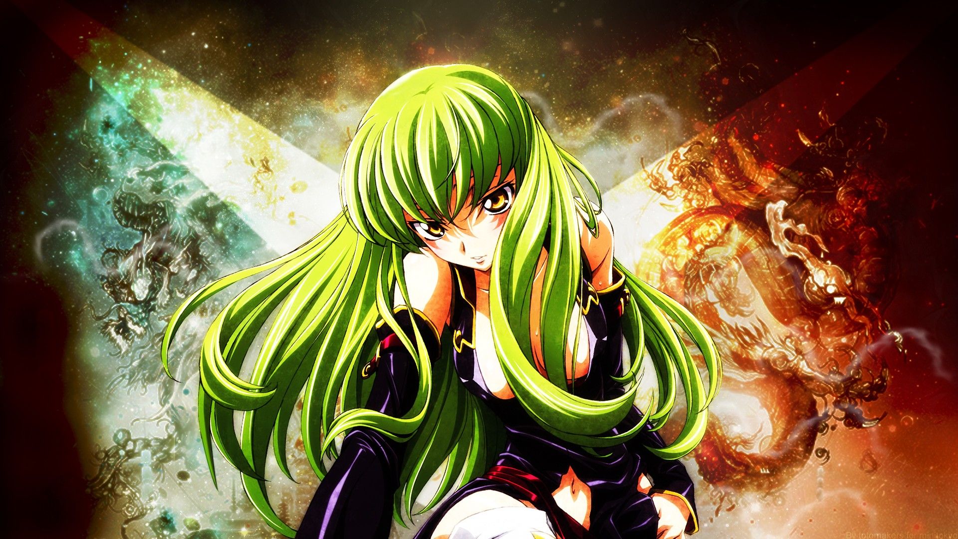 #anime girls, #Code Geass, #C.C., #anime, wallpaper