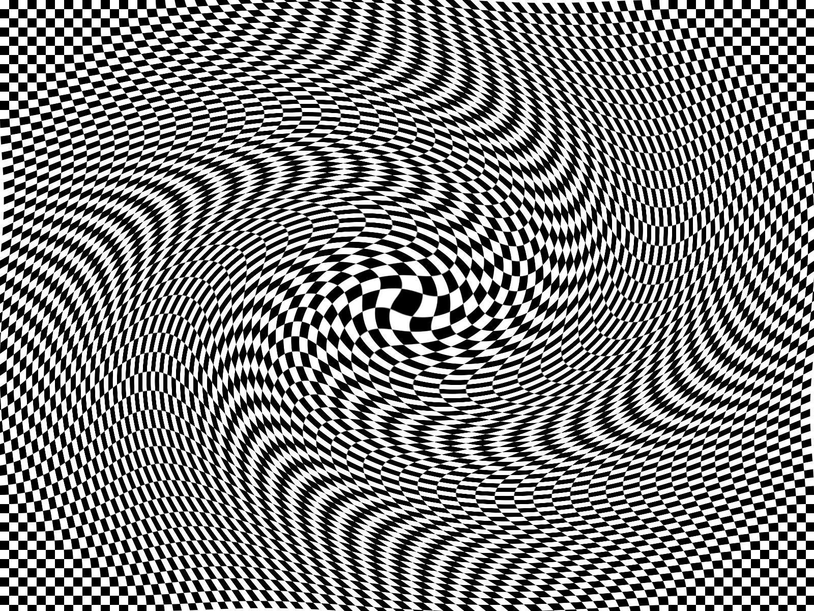 Illusion Computer Background. Illusion