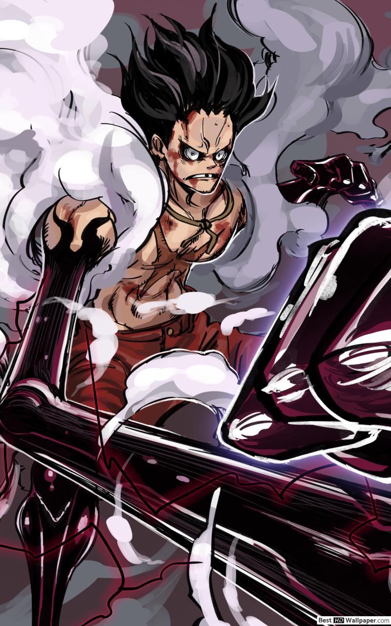 One Piece D. Luffy Gear Fourth Snakeman HD wallpaper download