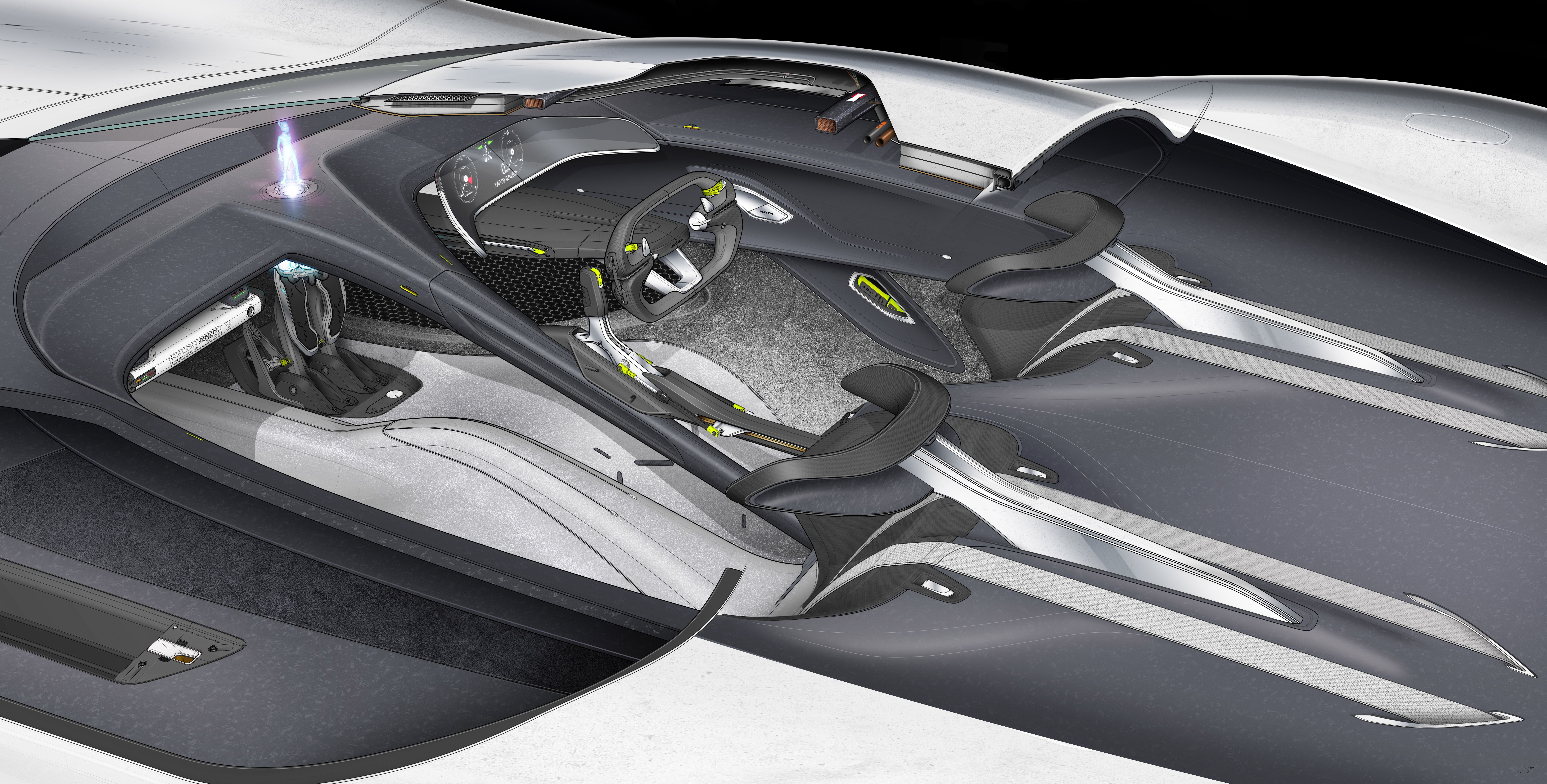 JAGUAR DESIGNS ALL ELECTRIC VISION GRAN TURISMO RACE CAR FOR GRAN