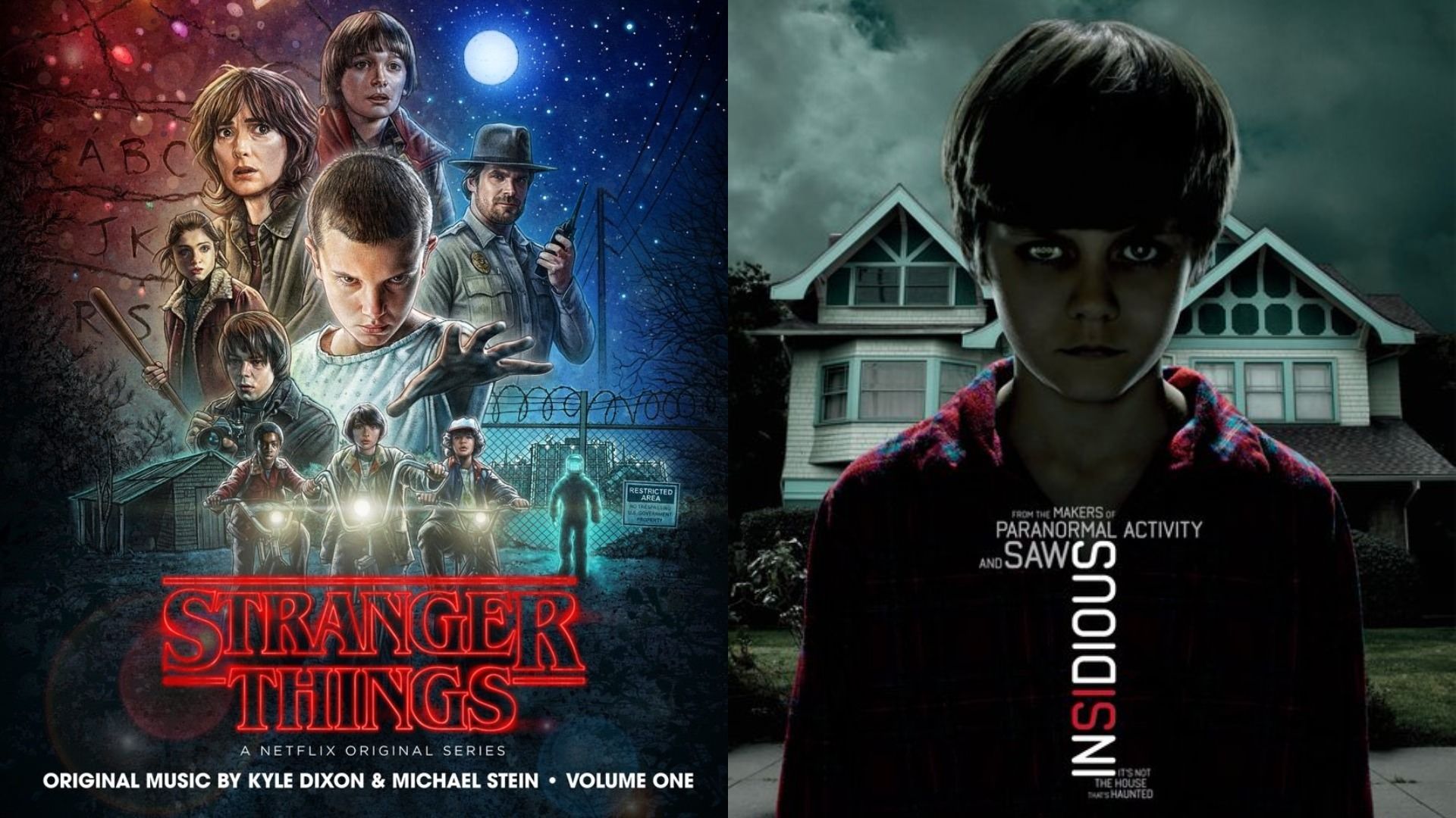 things why Stranger Things are similar to Insidious