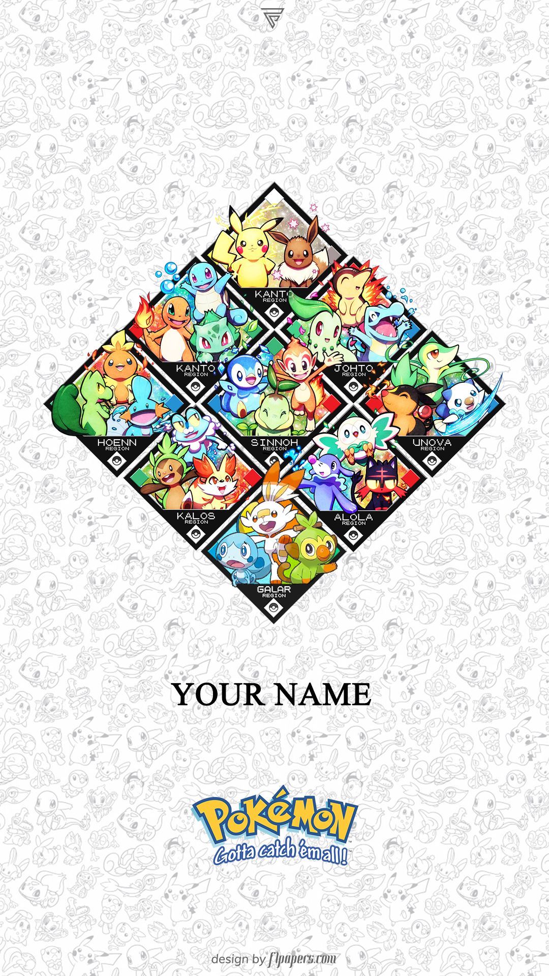 Pokemon Starters HD Wallpaper. Pikachu wallpaper iphone, Pokemon starters, Pokemon