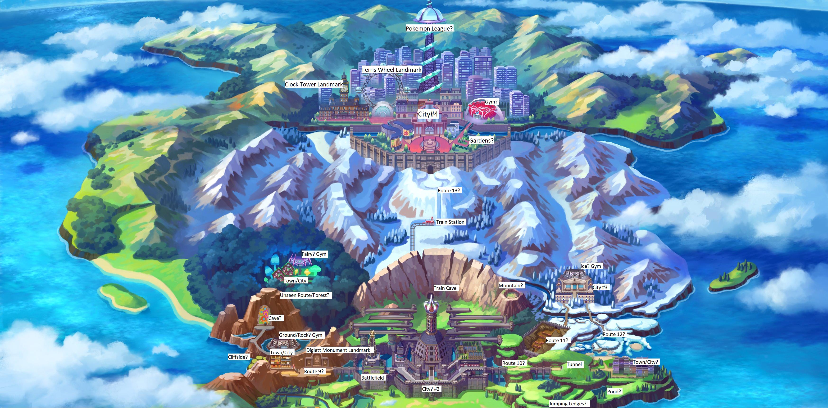 Galar Wallpapers - Wallpaper Cave