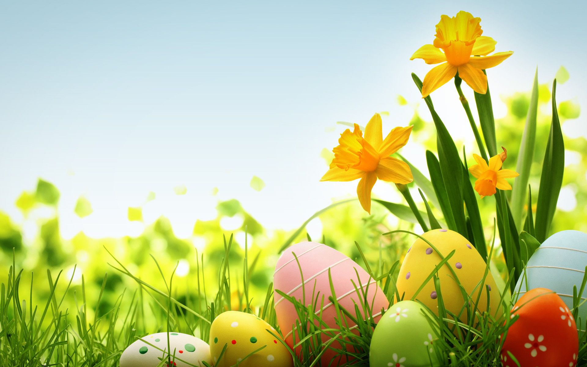 Easter Egg Desktop Wallpaper