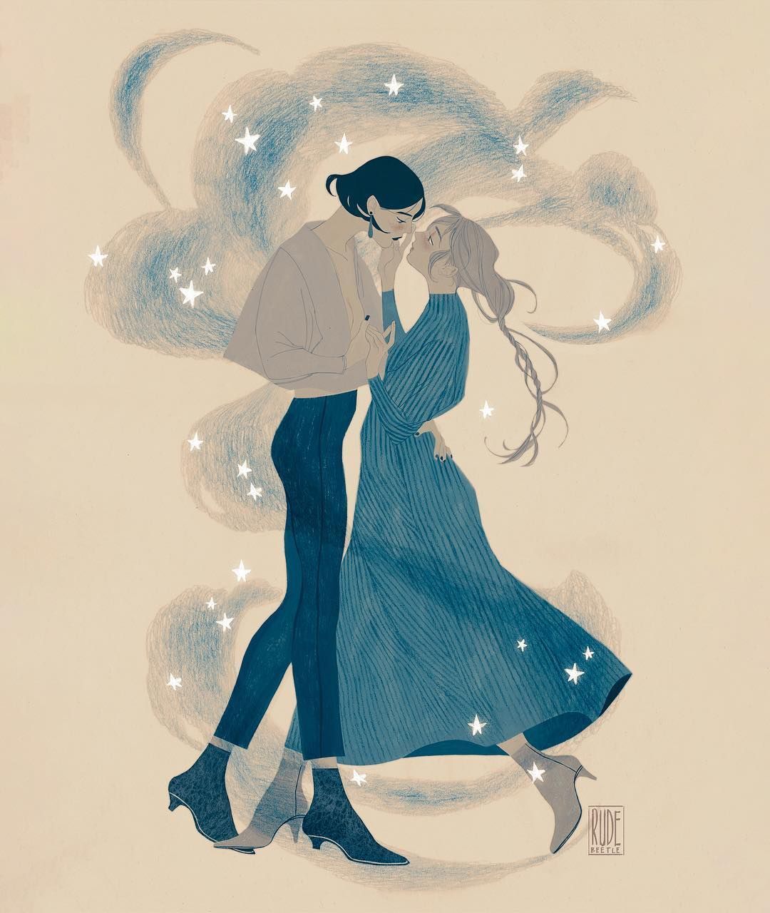 Em Allen on Instagram: “lesbian Sophie + Howl!!! This was for an