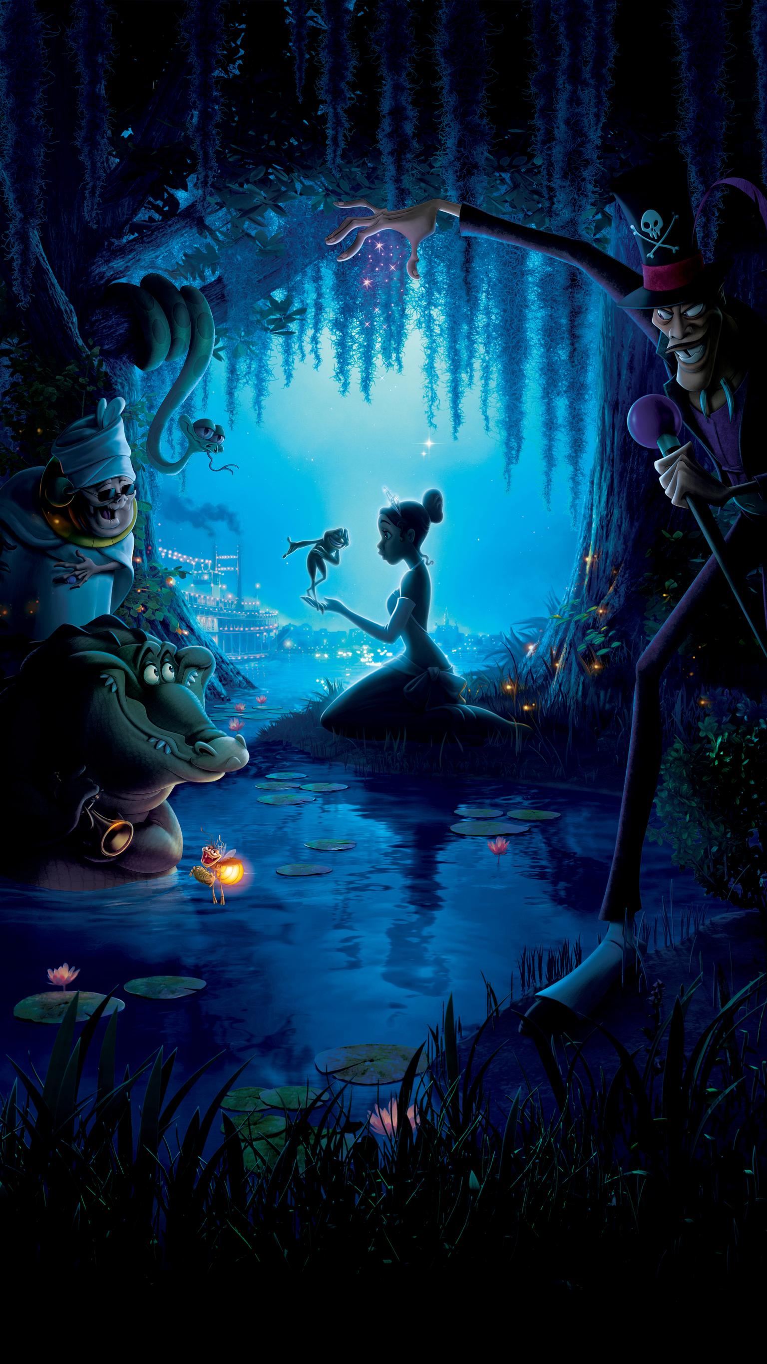 The Princess and the Frog (2009) Phone Wallpaper