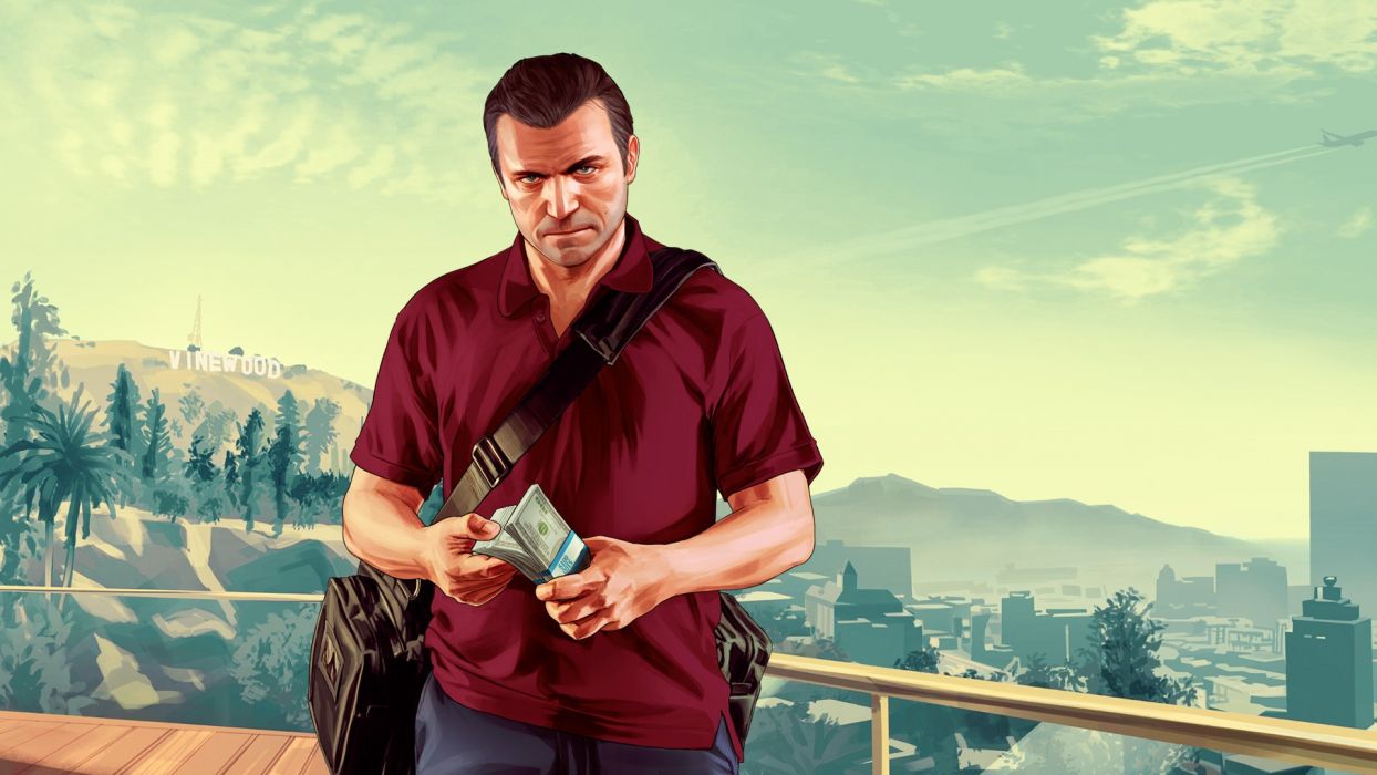 Franklin Grand Theft Auto V GTA V Trevor Vinewood michael