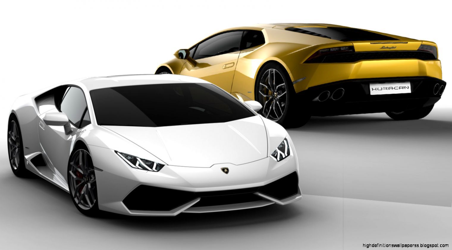 Lamborghini Huracan Gold And Silver Wallpaper HD. High