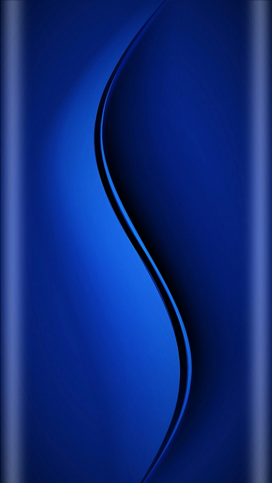 Blue Curves Wa9. Samsung wallpaper, S8 wallpaper, Blue wallpaper