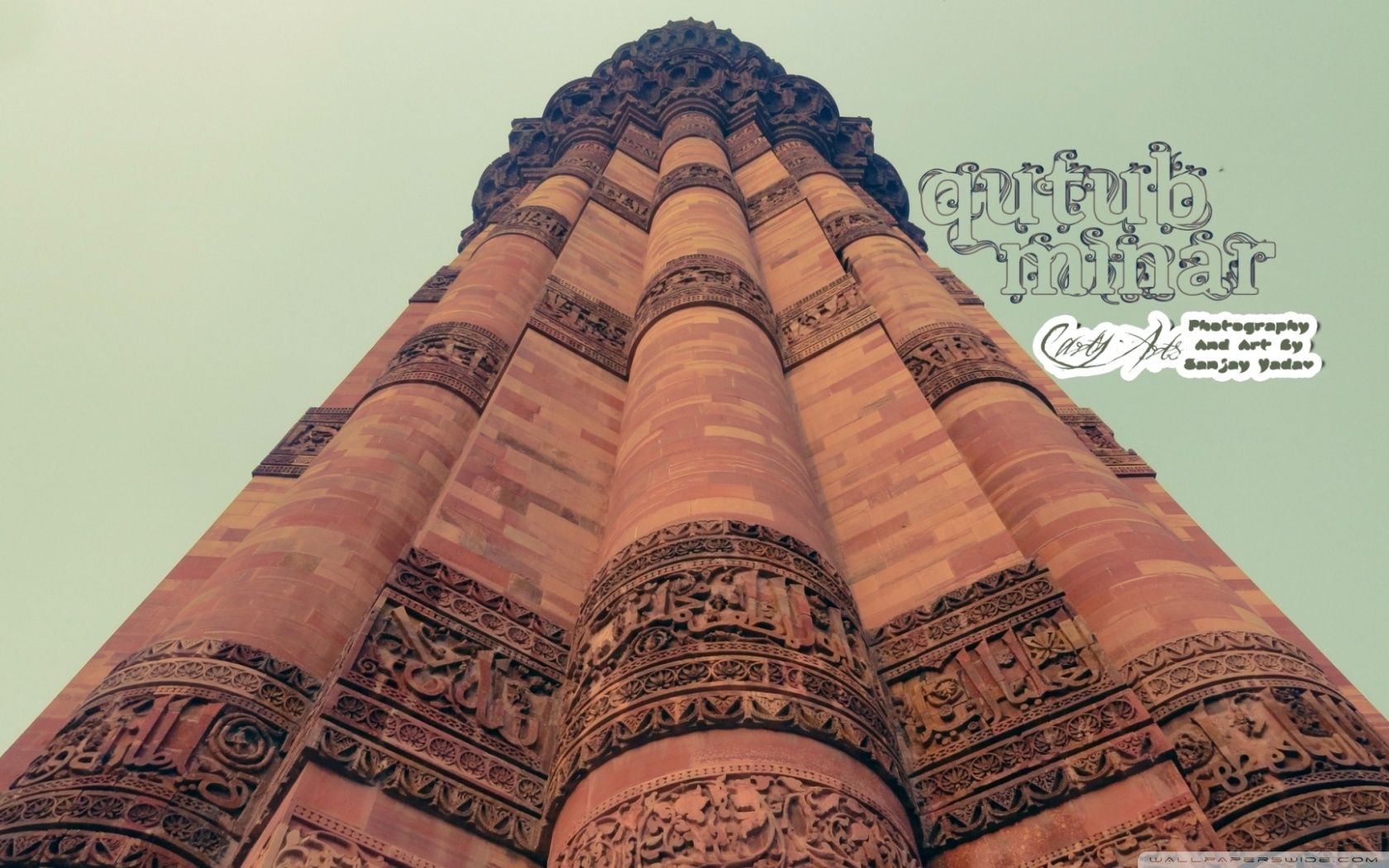 Qutub Minar, Delhi, India Ultra HD Desktop Background Wallpaper