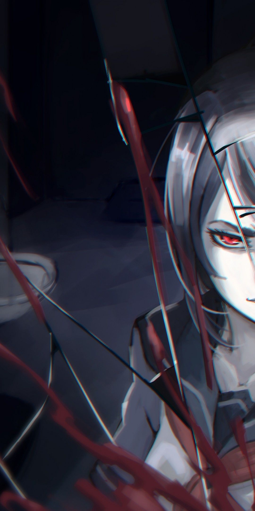 Anime Girl, Yandere, School Uniform Wallpaper Yandere