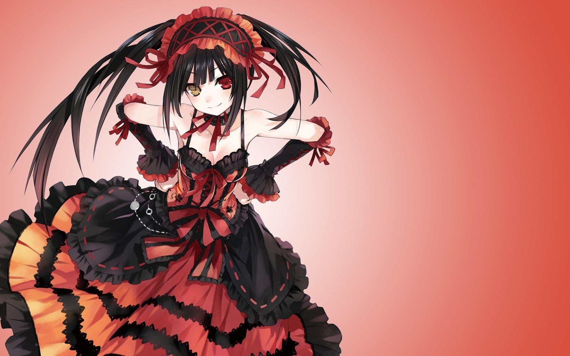 anime Girls, Anime, Tokisaki Kurumi, Date A Live, Yandere