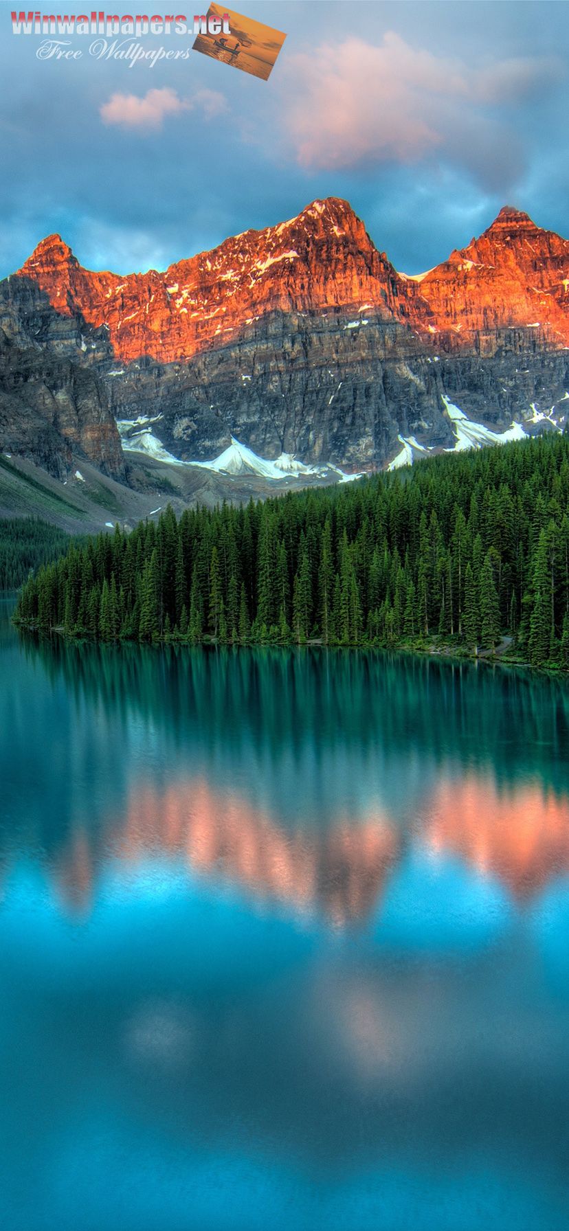 Alberta Landscape For iPhone Xr Lake