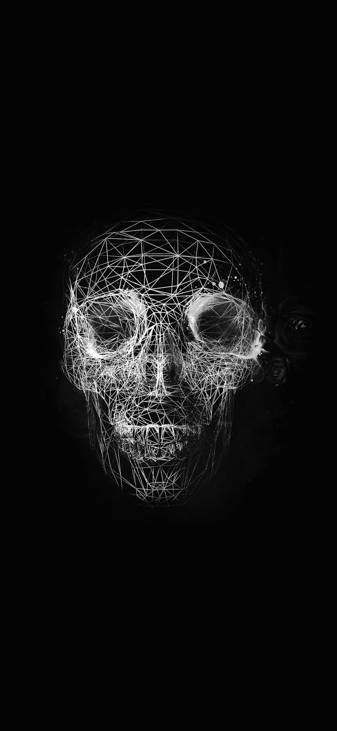 Abstract Skull, iPhone, Desktop HD Background