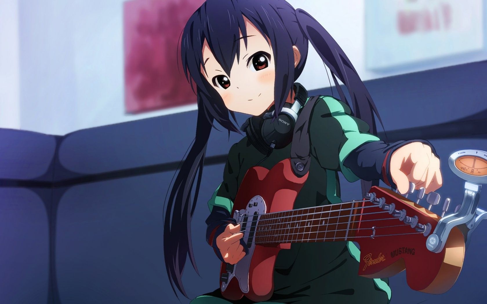 #guitar, #K ON!, #musical Instrument, #anime Girls