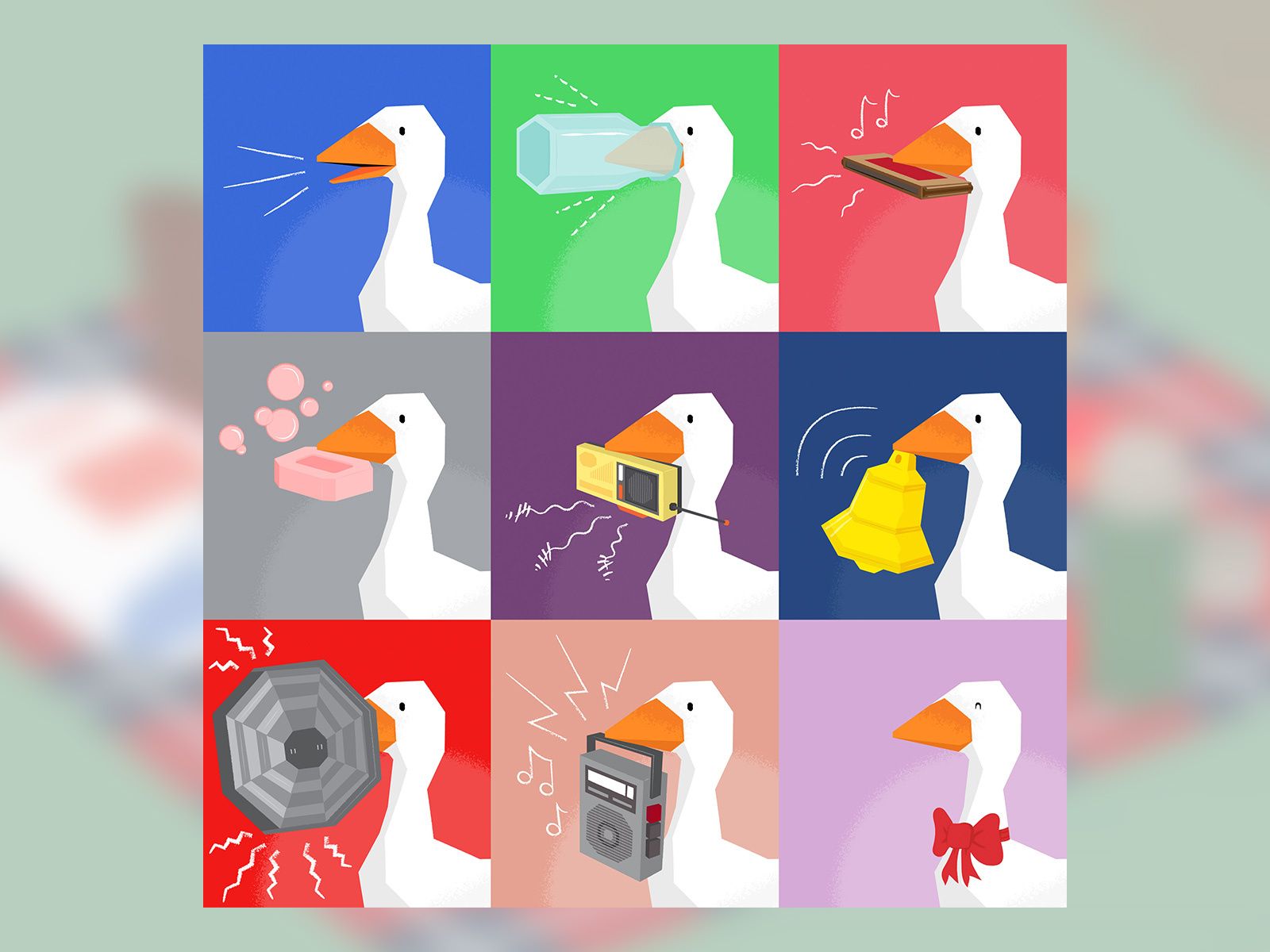 Untitled Goose Game Portraits