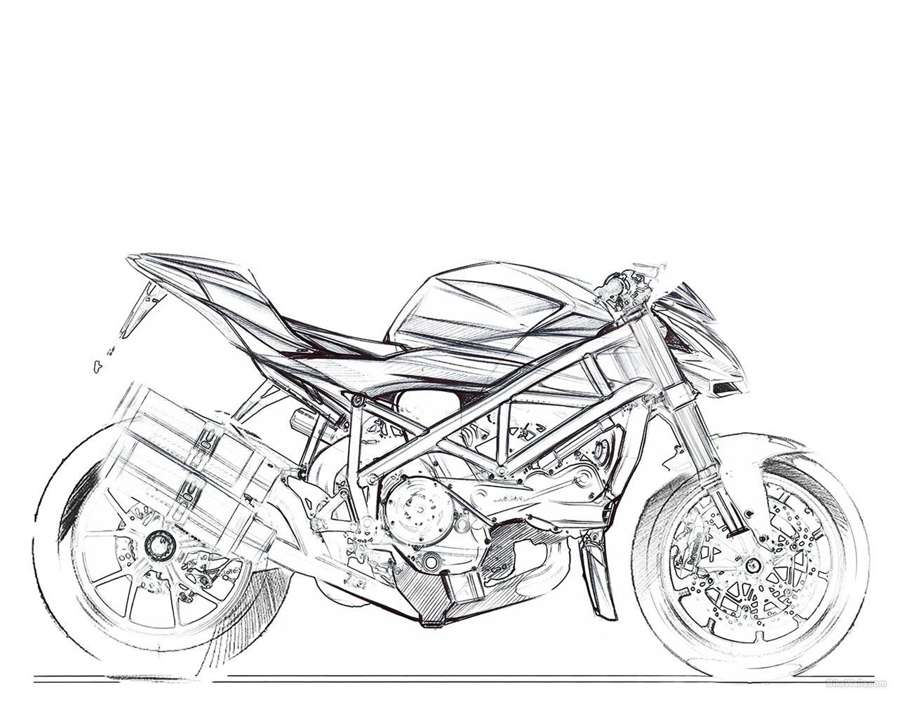 bikewalls.co,. Sketches, Motorcycle drawing