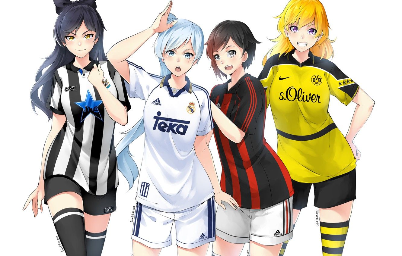 Photo Wallpaper Girls, Anime, Art, Rwby, Ruby Rose, Xiao