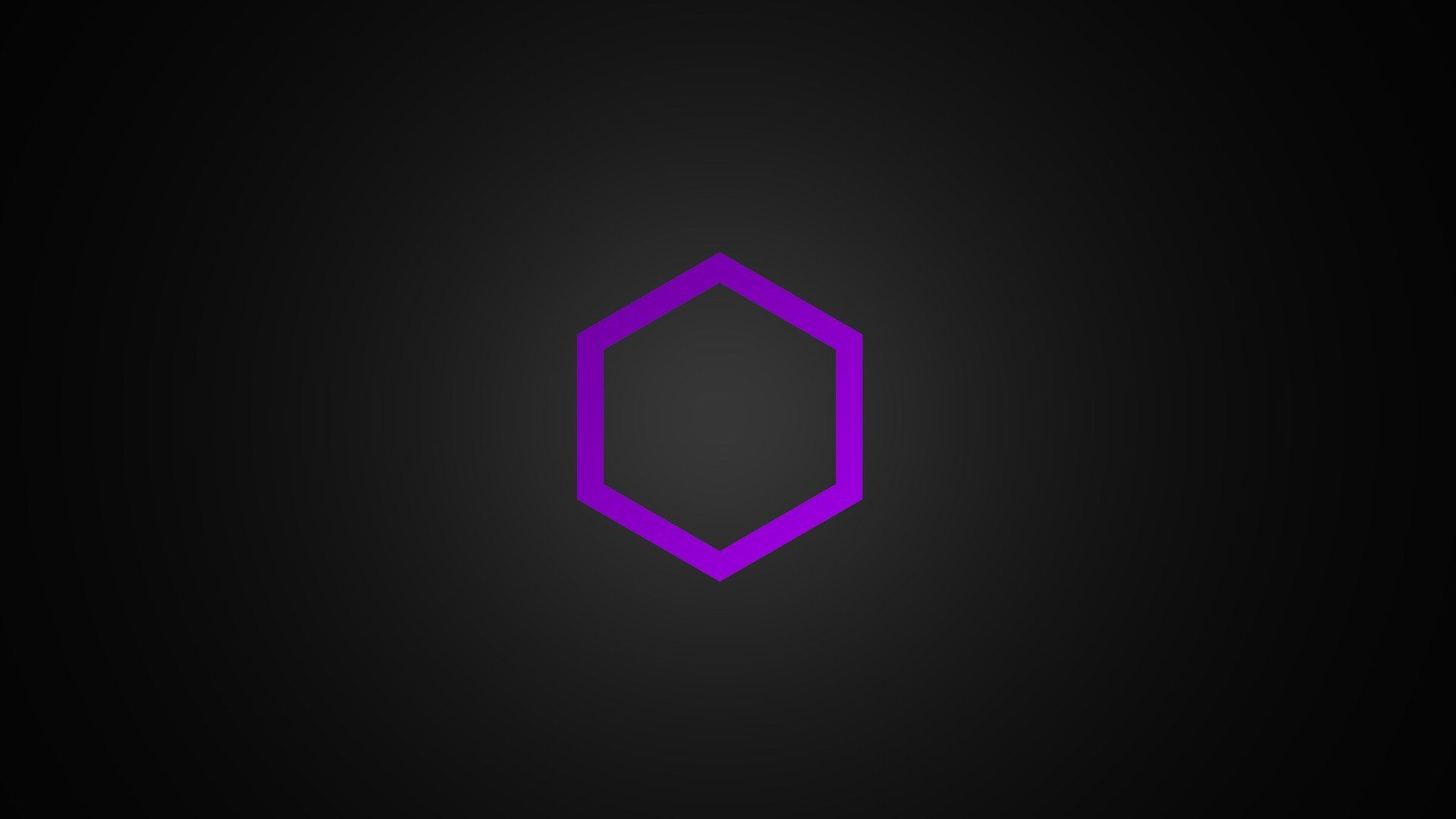 purple, Minimalism, Hexagon HD Wallpaper / Desktop and Mobile