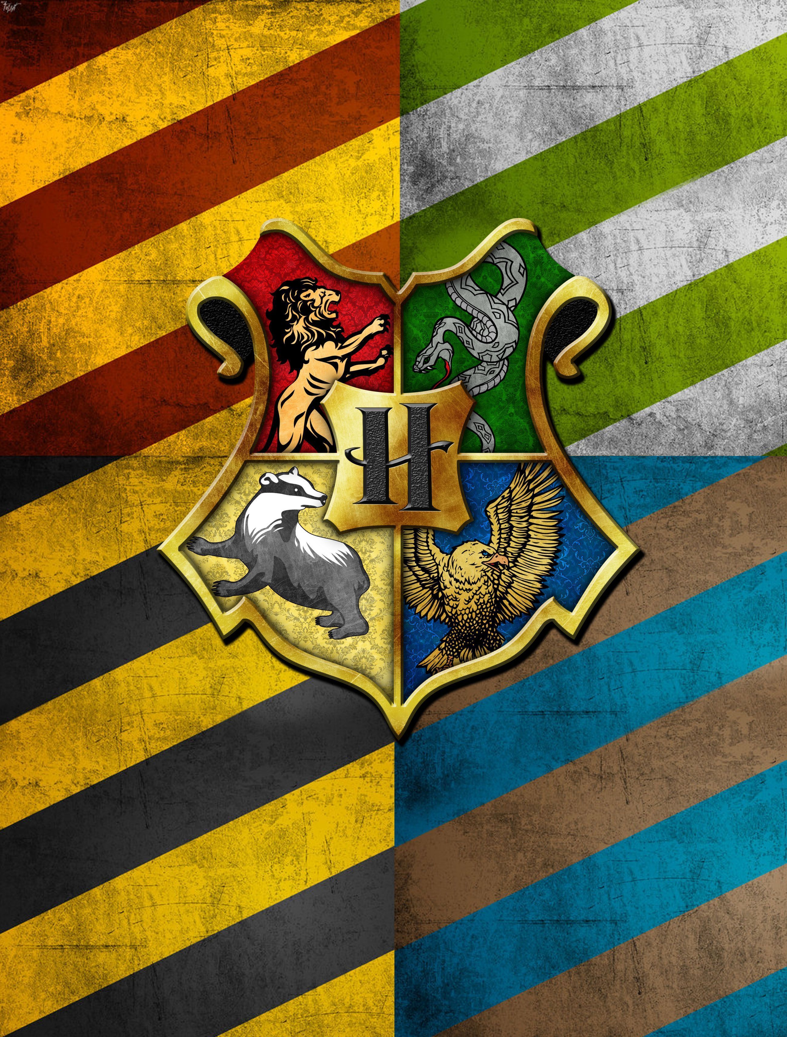 hogwarts logo wallpaper