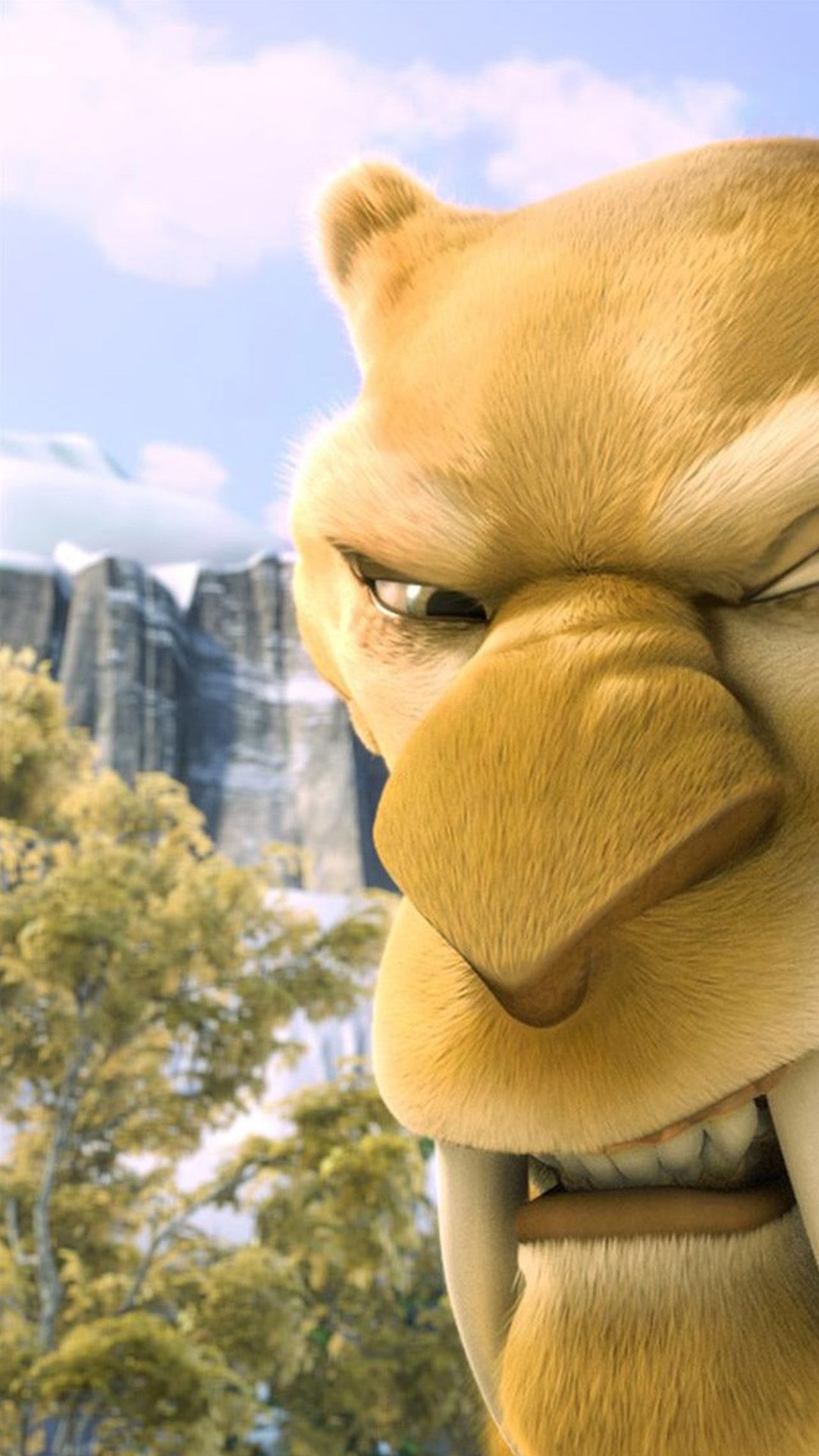 Ice Age Tiger Android wallpaper HD wallpaper