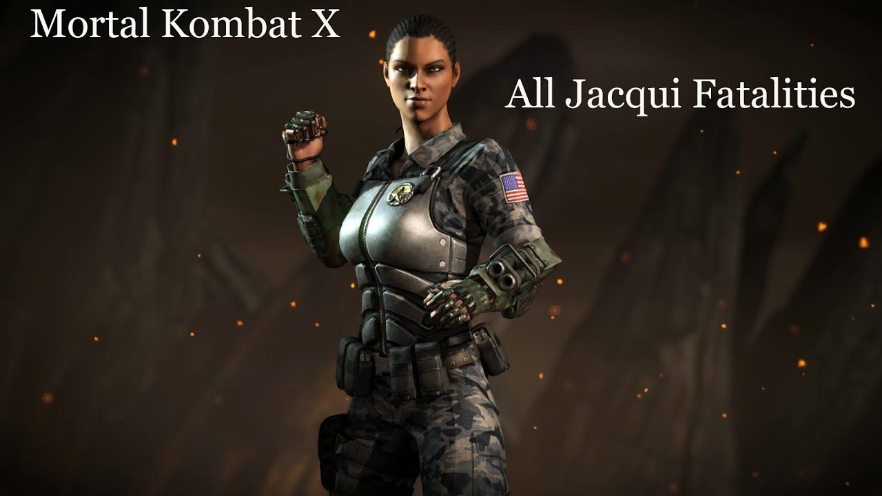Mortal Kombat X Jacqui Briggs X Ray And Fatalities