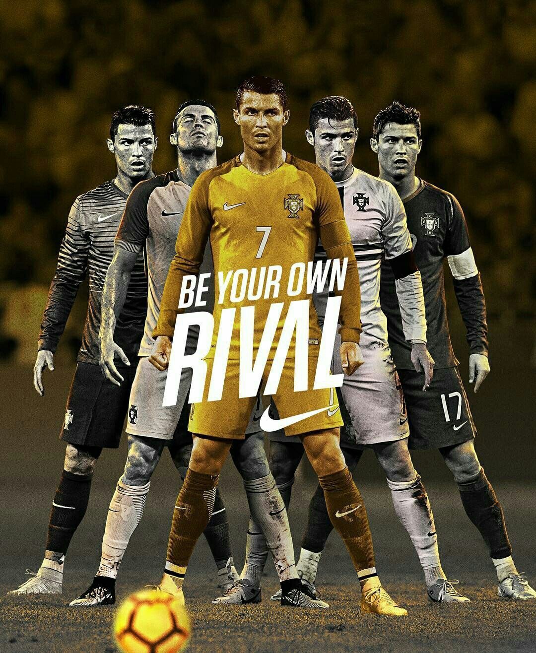 Be your own rival. Cristiano Ronaldo