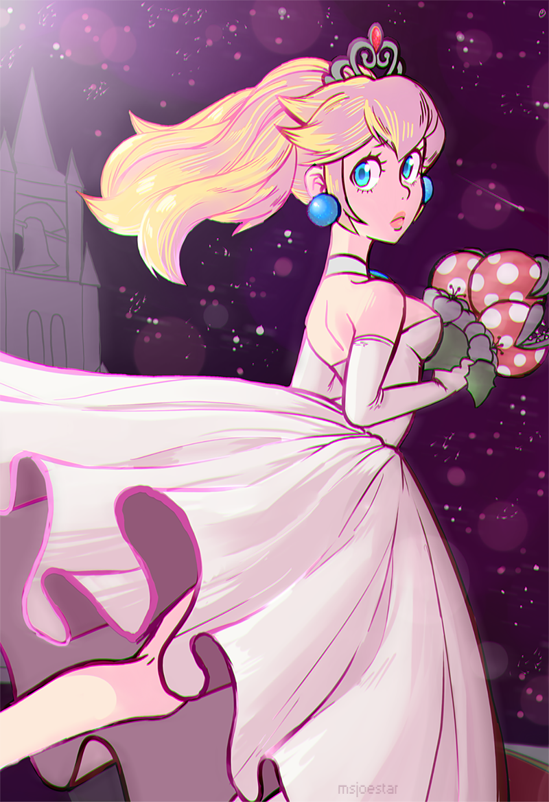 Wedding Peach. Super Mario Odyssey