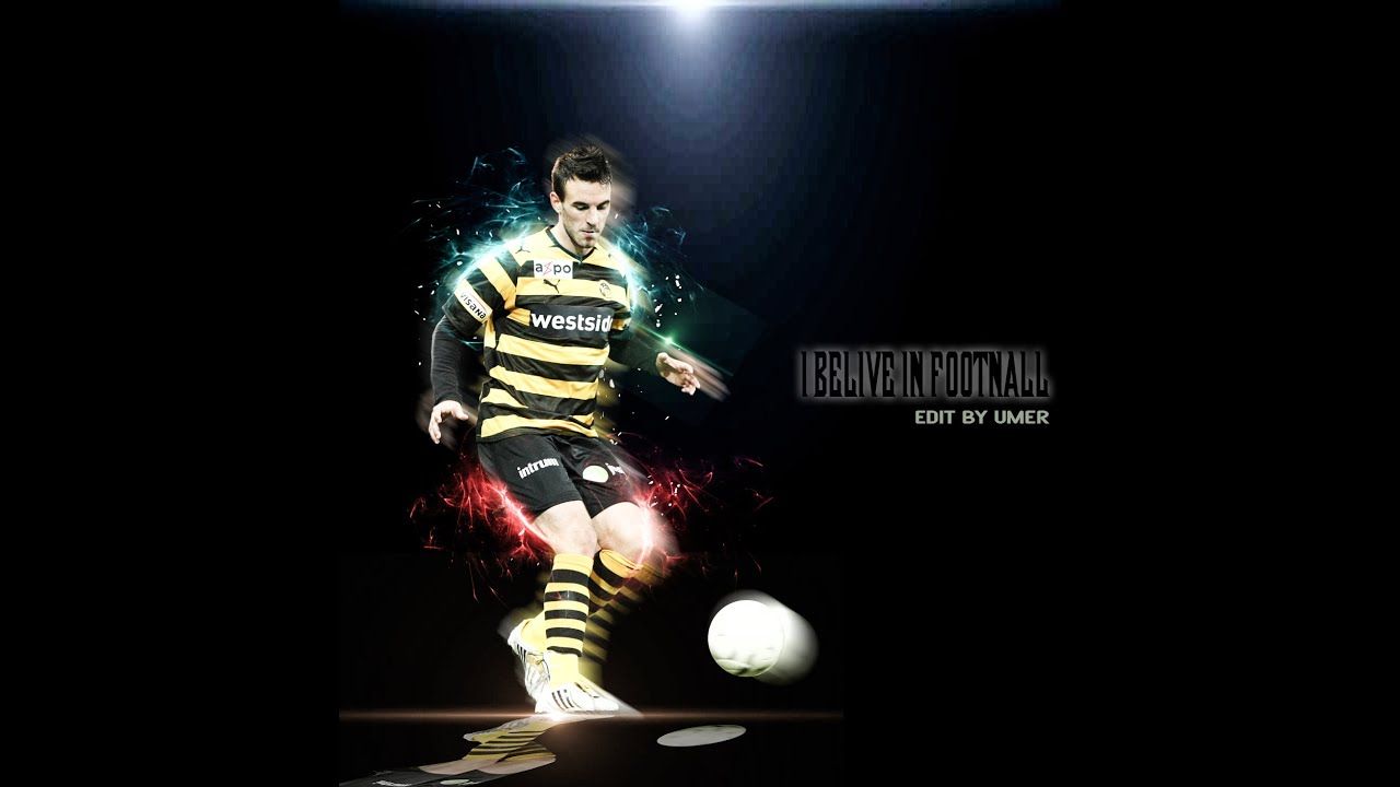 Graphic Design Tutorial: Football Wallpaper Design In Photohop