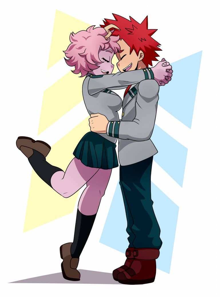 mina and kirishima by AngeliccMadness. Kirishima, Hero, Anime
