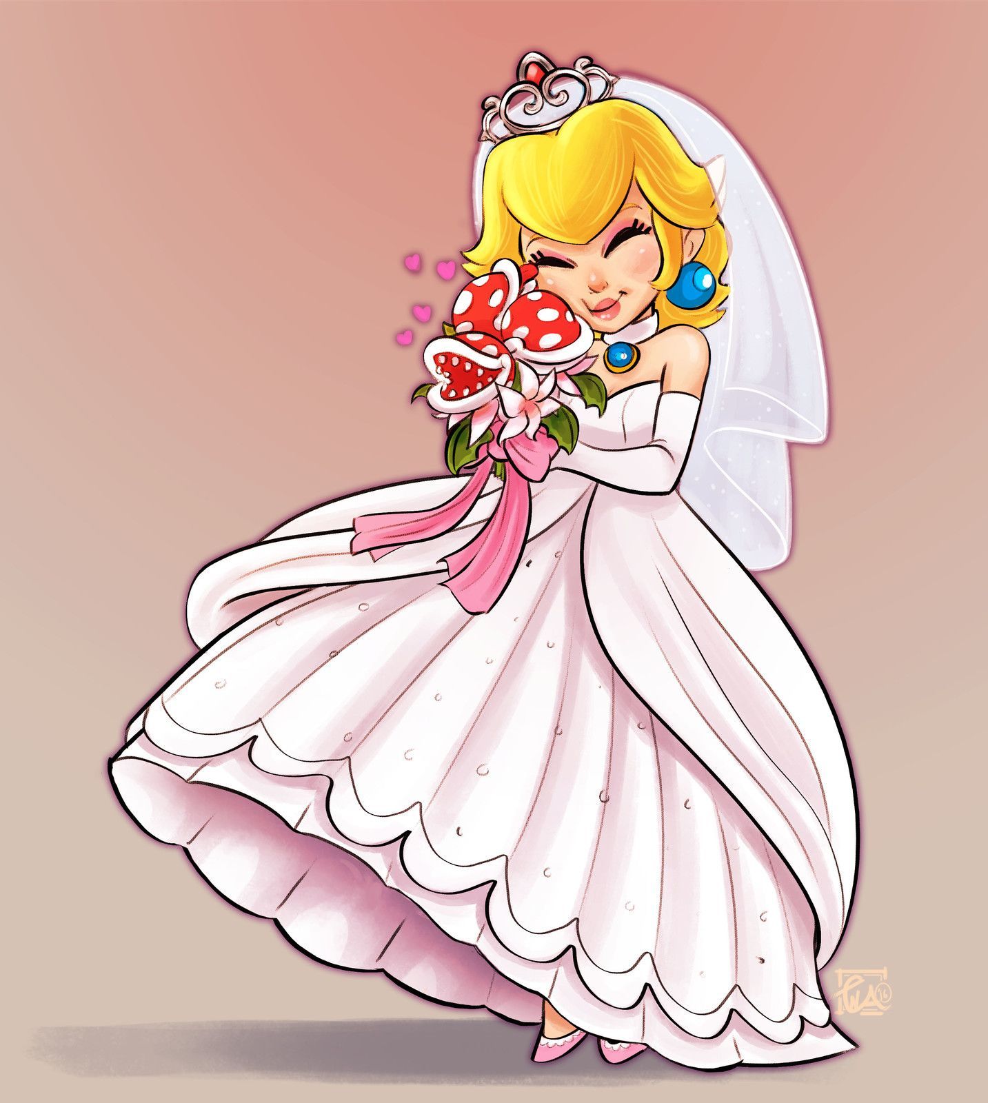 Mario And Peach Wedding Wallpapers Wallpaper Cave