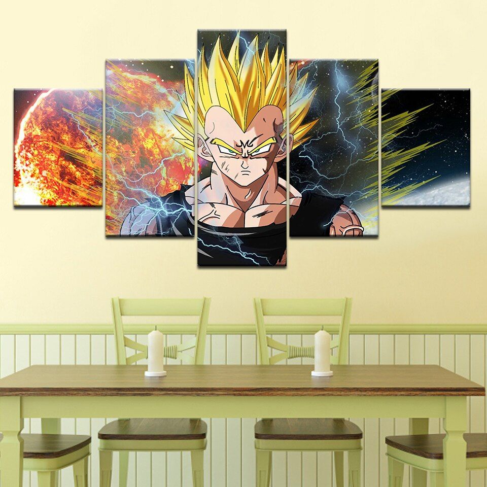 Dragon Ball Z Wallpapers Goku 5 piece Wallpapers modern Modular