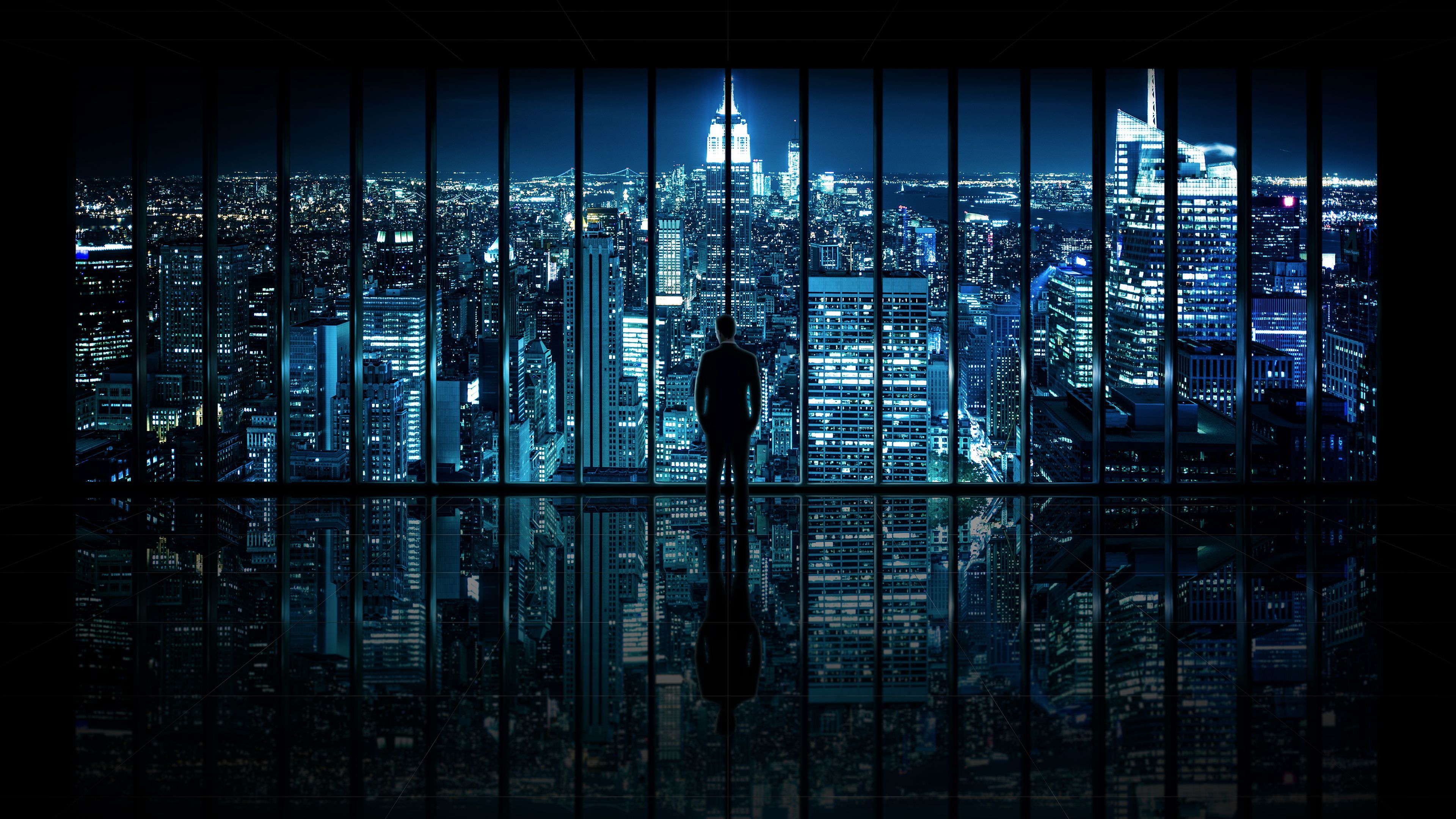 Gotham City 4K WallpaperK Wallpaper HD 4K